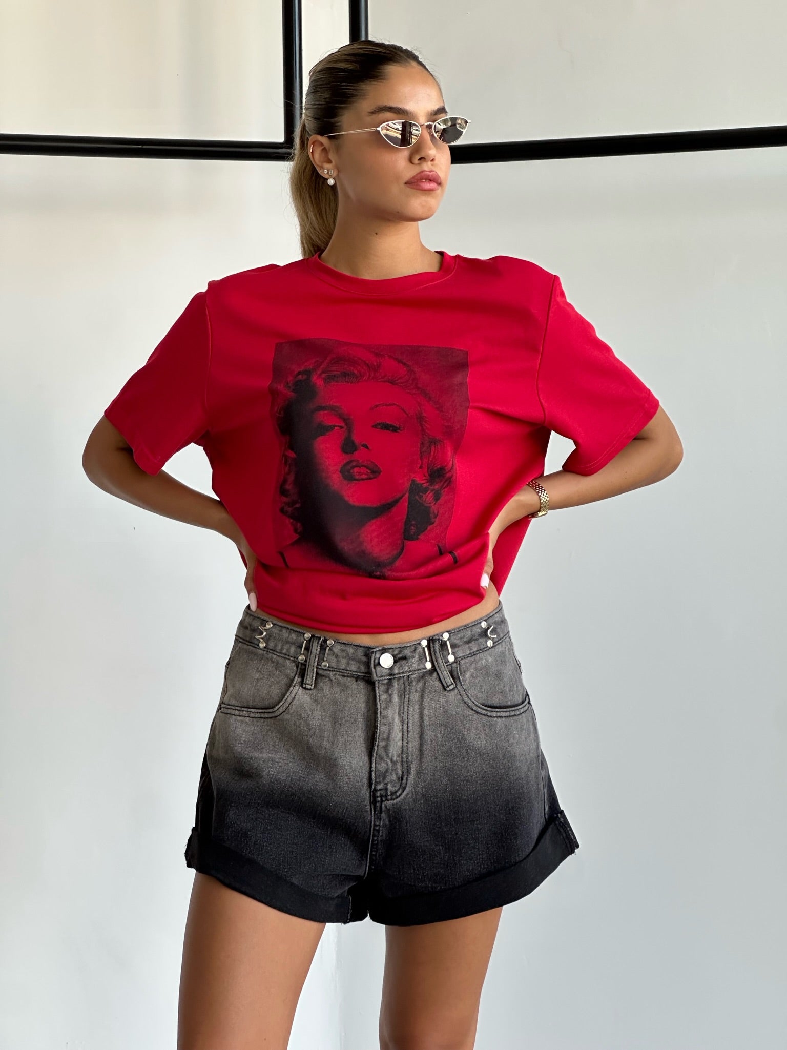 חולצת מרלין אדום