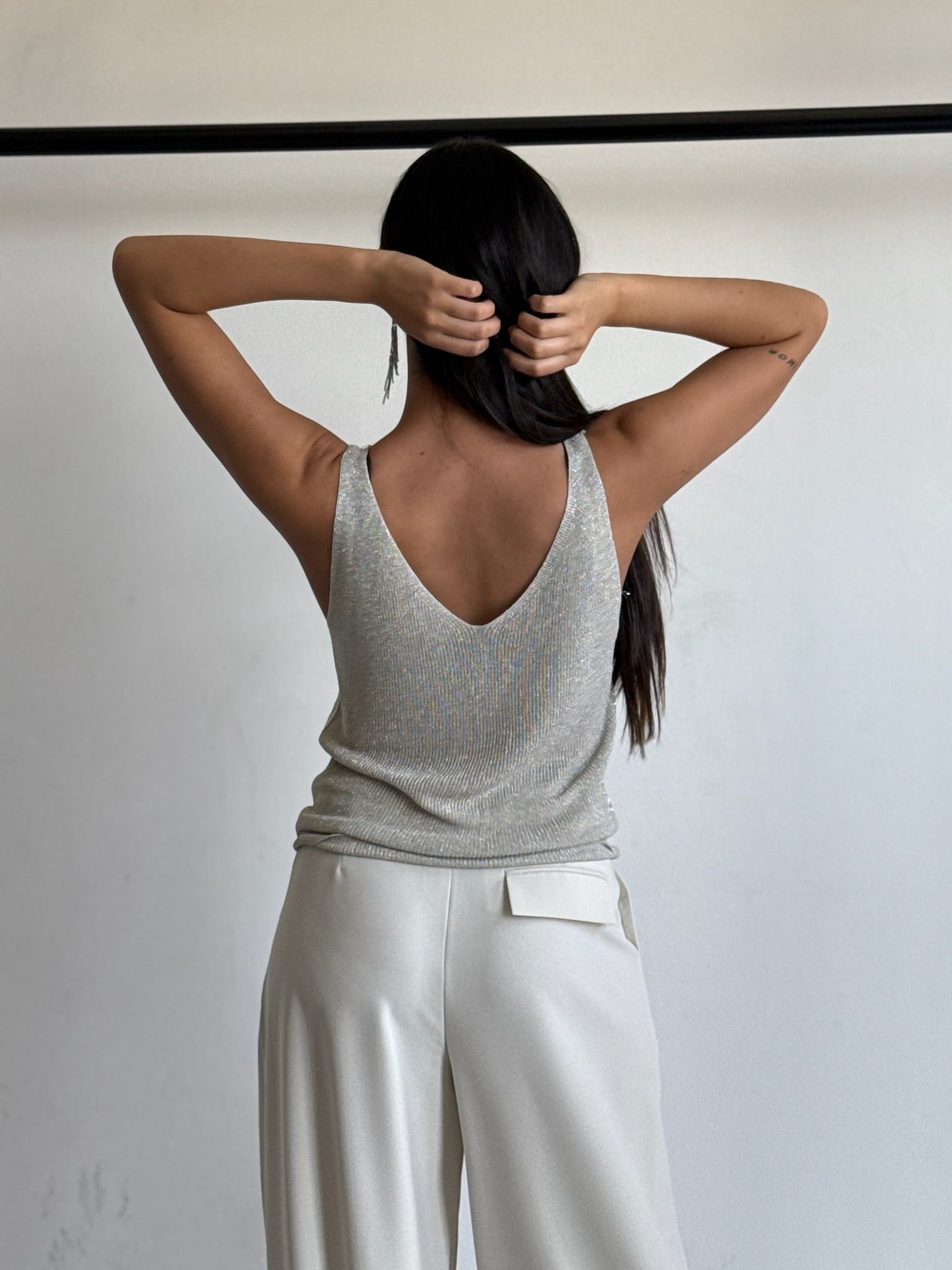 גופיית לני כסף