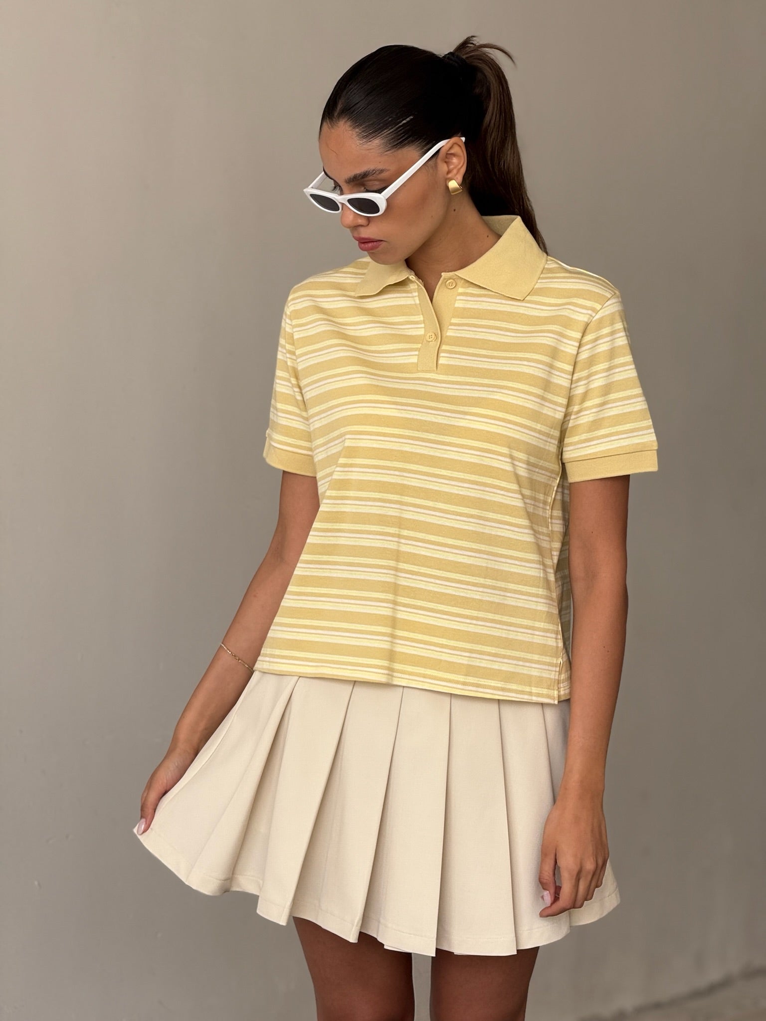 חולצת נילי צהוב