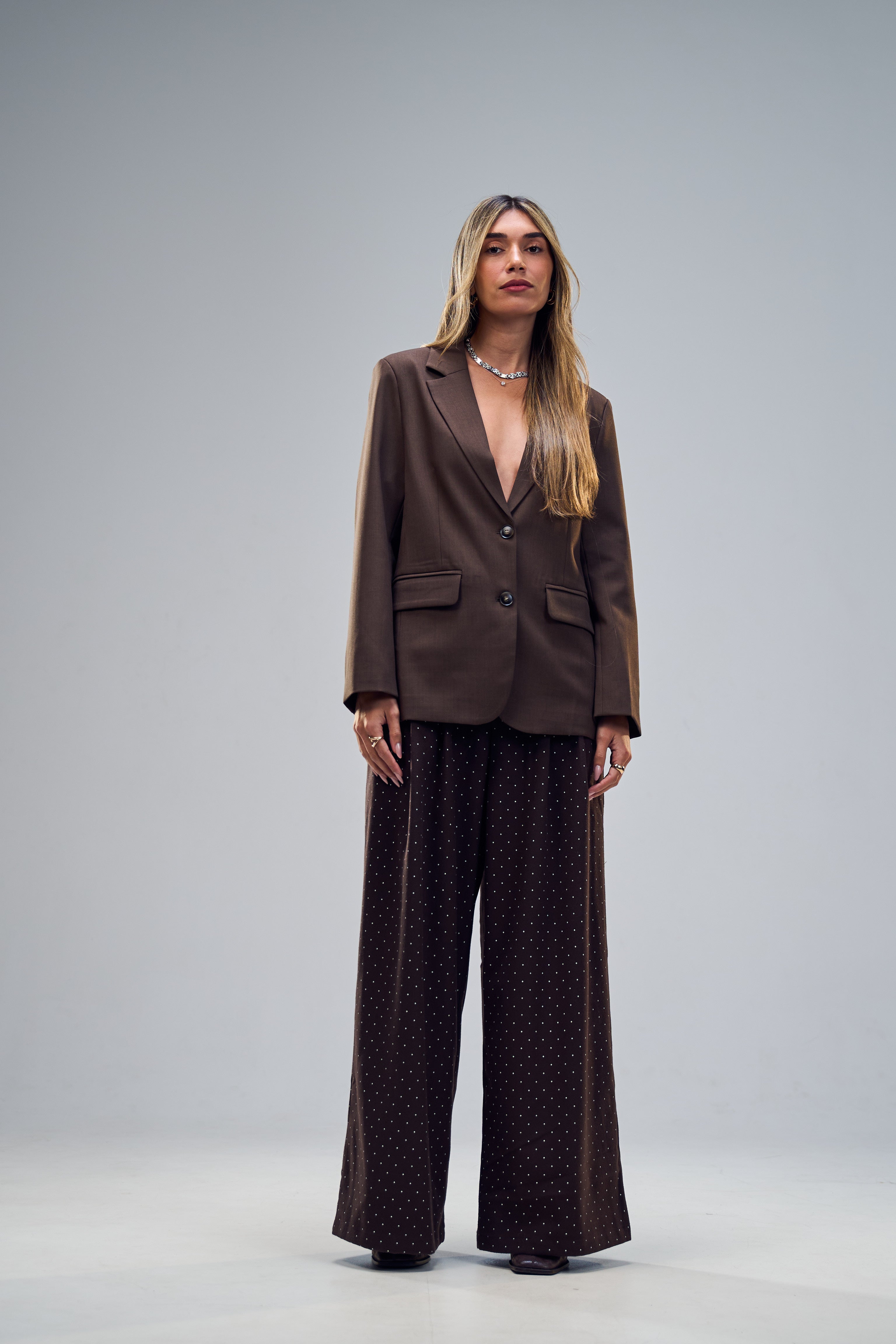 ג׳קט מיכאל חום