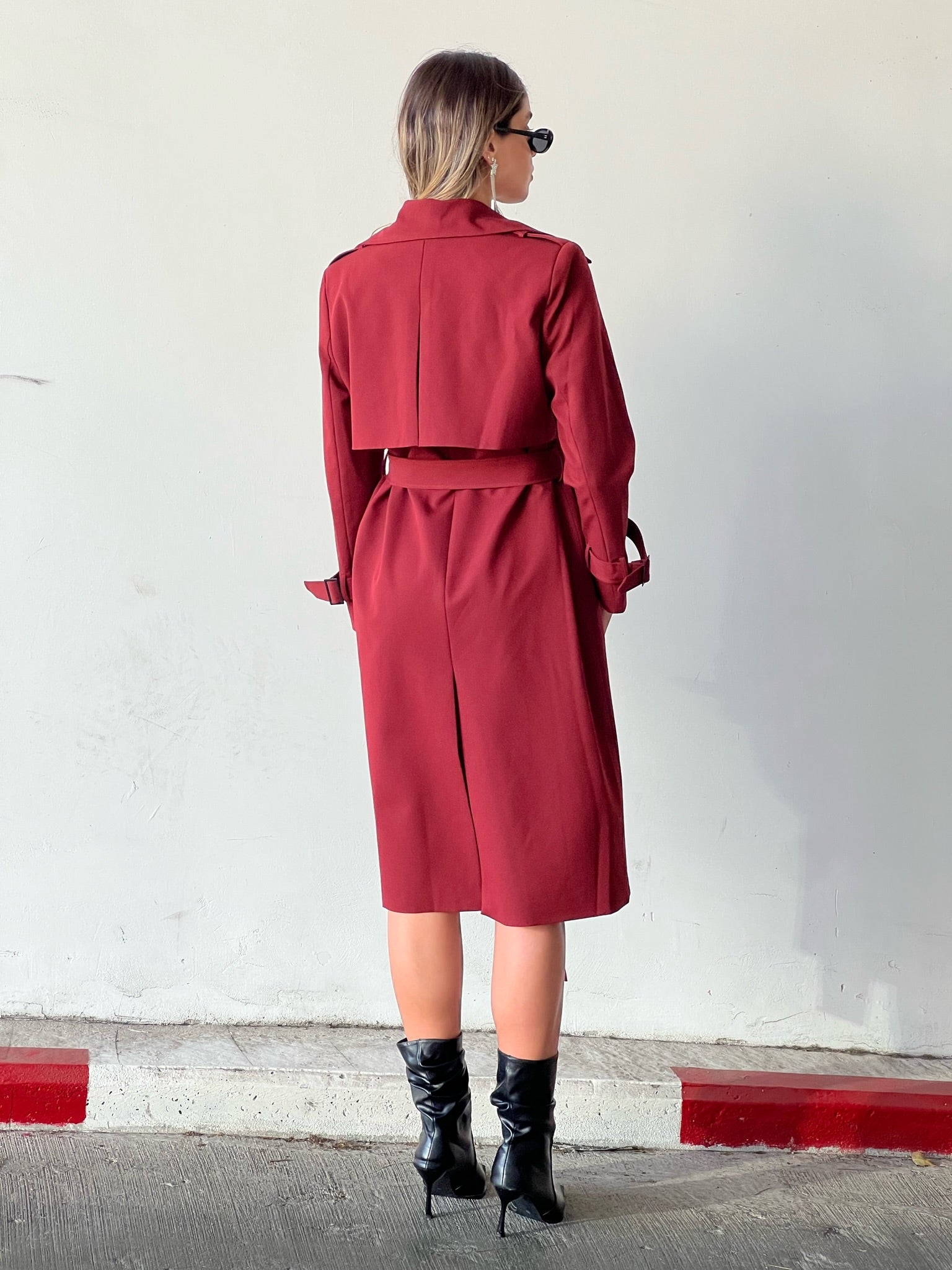 מעיל ניקה בורדו