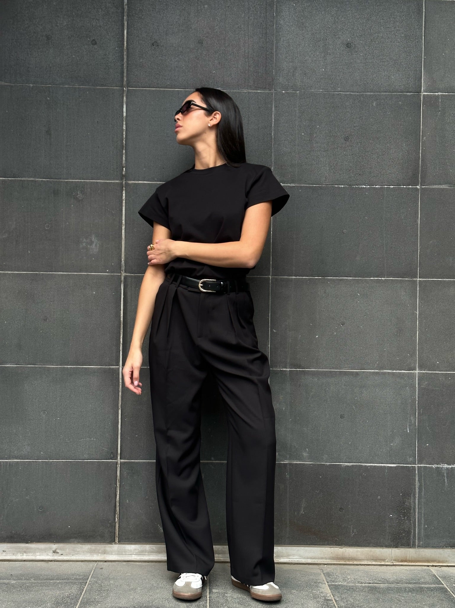 חולצת ליבי שחור