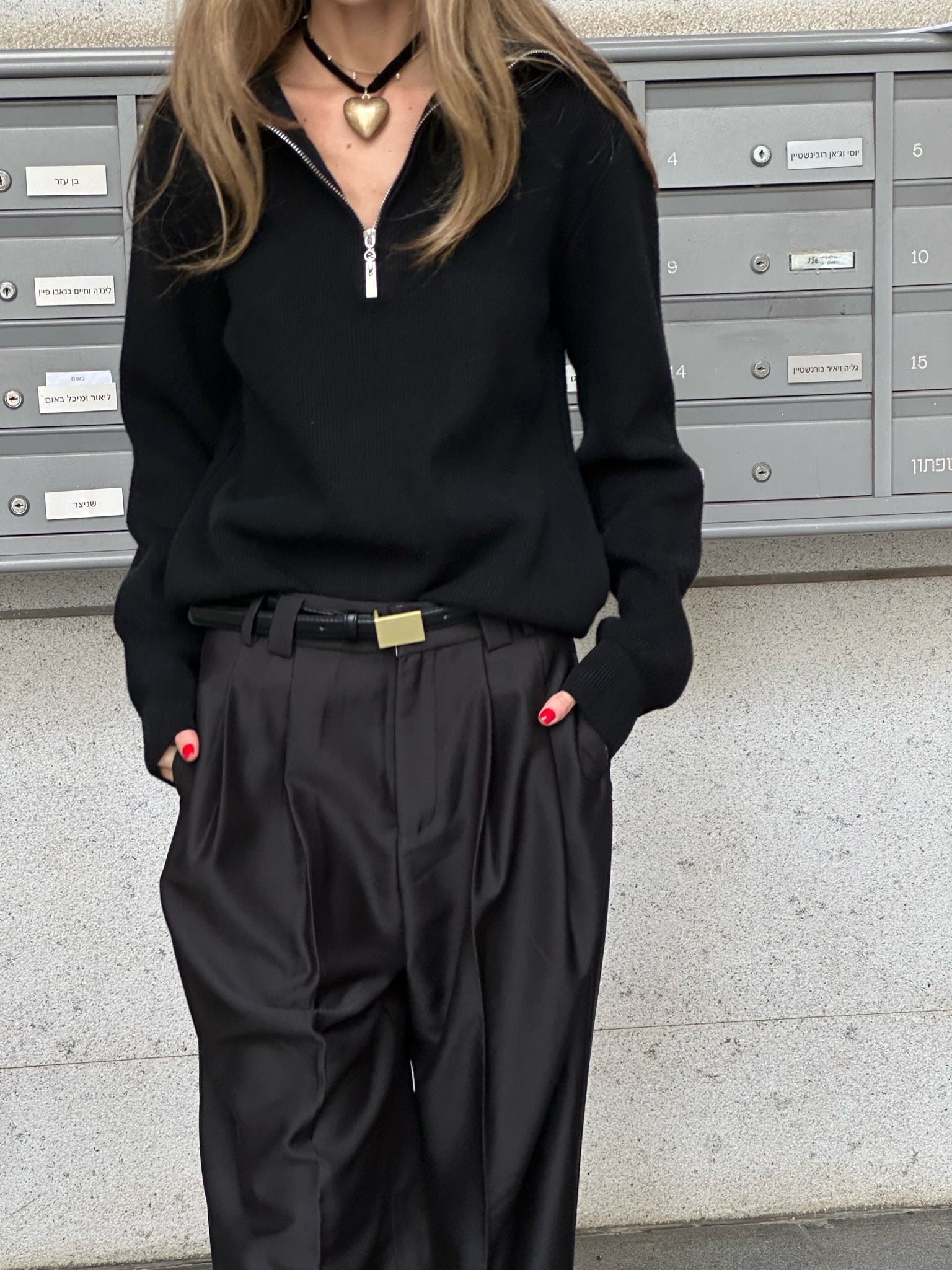 מכנס מיאה שחור