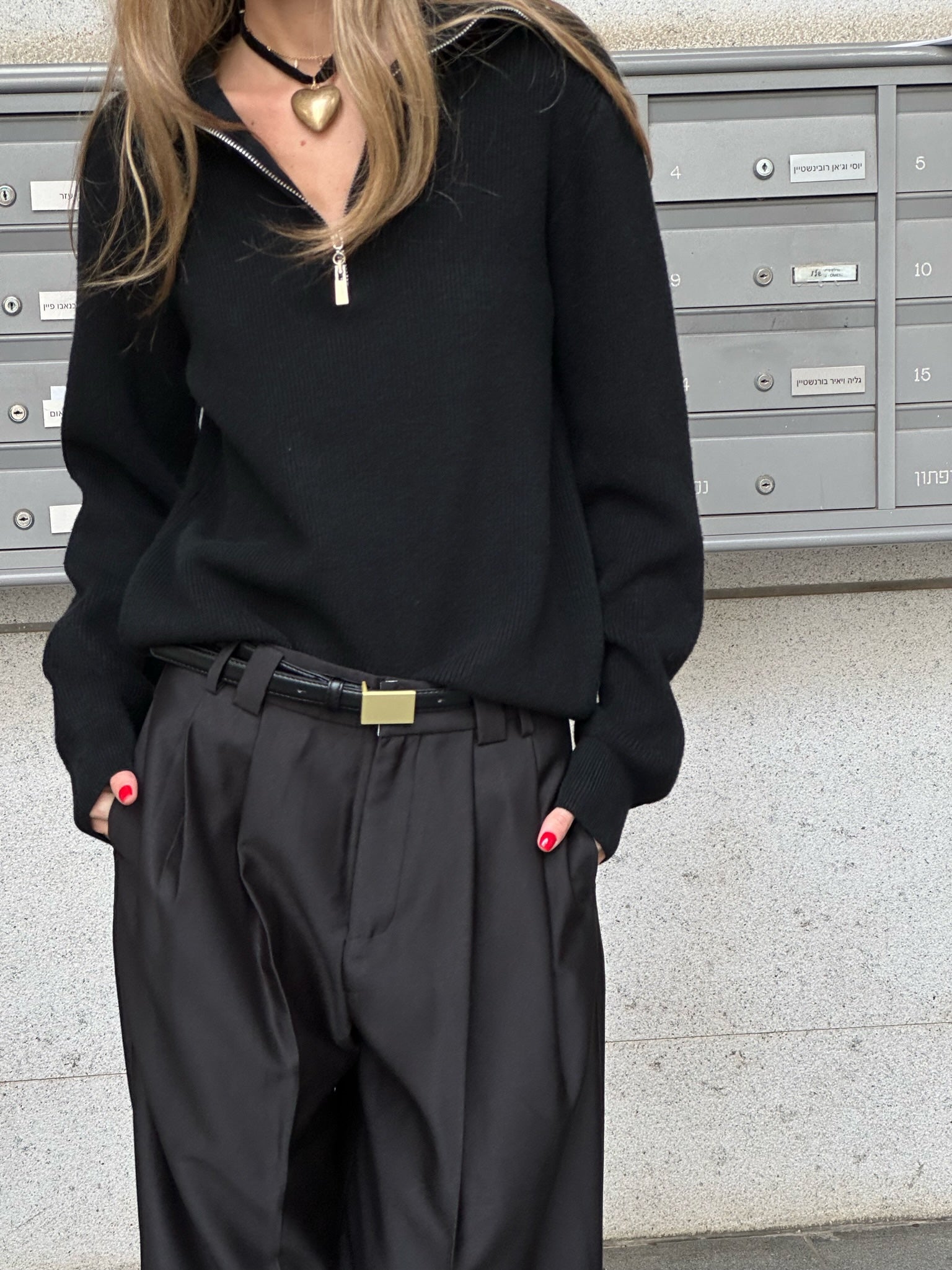 מכנס מיאה שחור