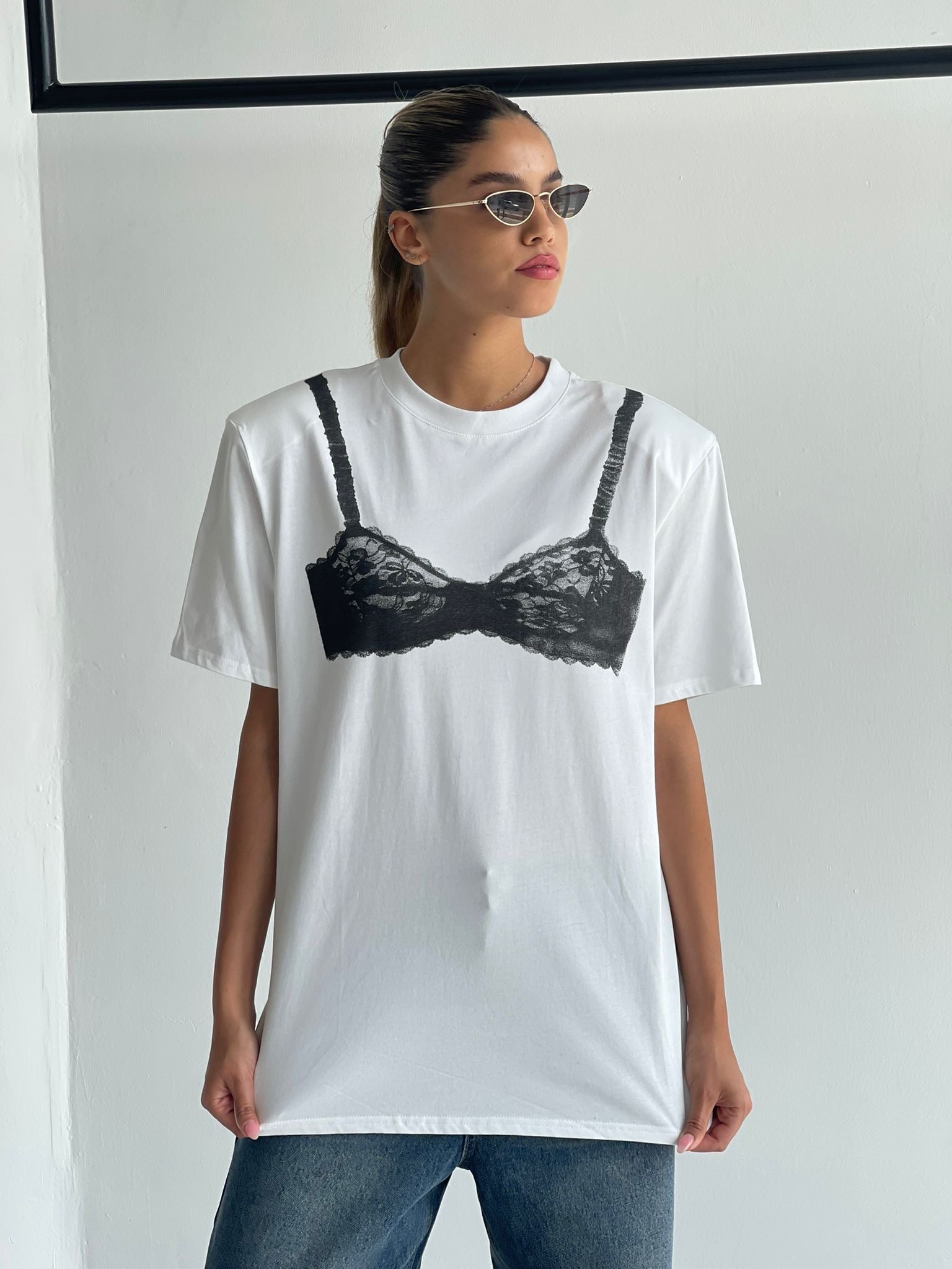 חולצת שי-לי לבן