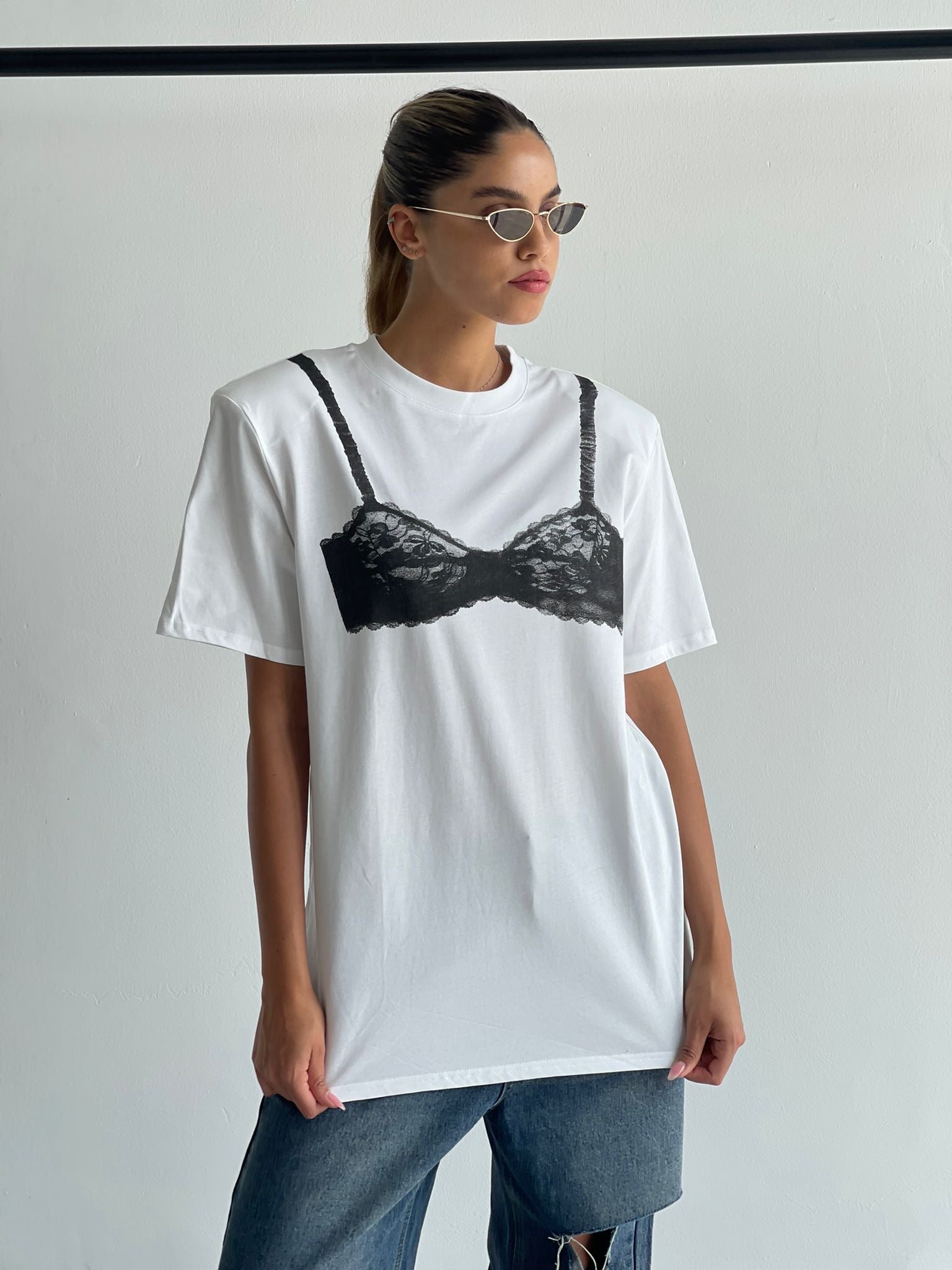 חולצת שי-לי לבן