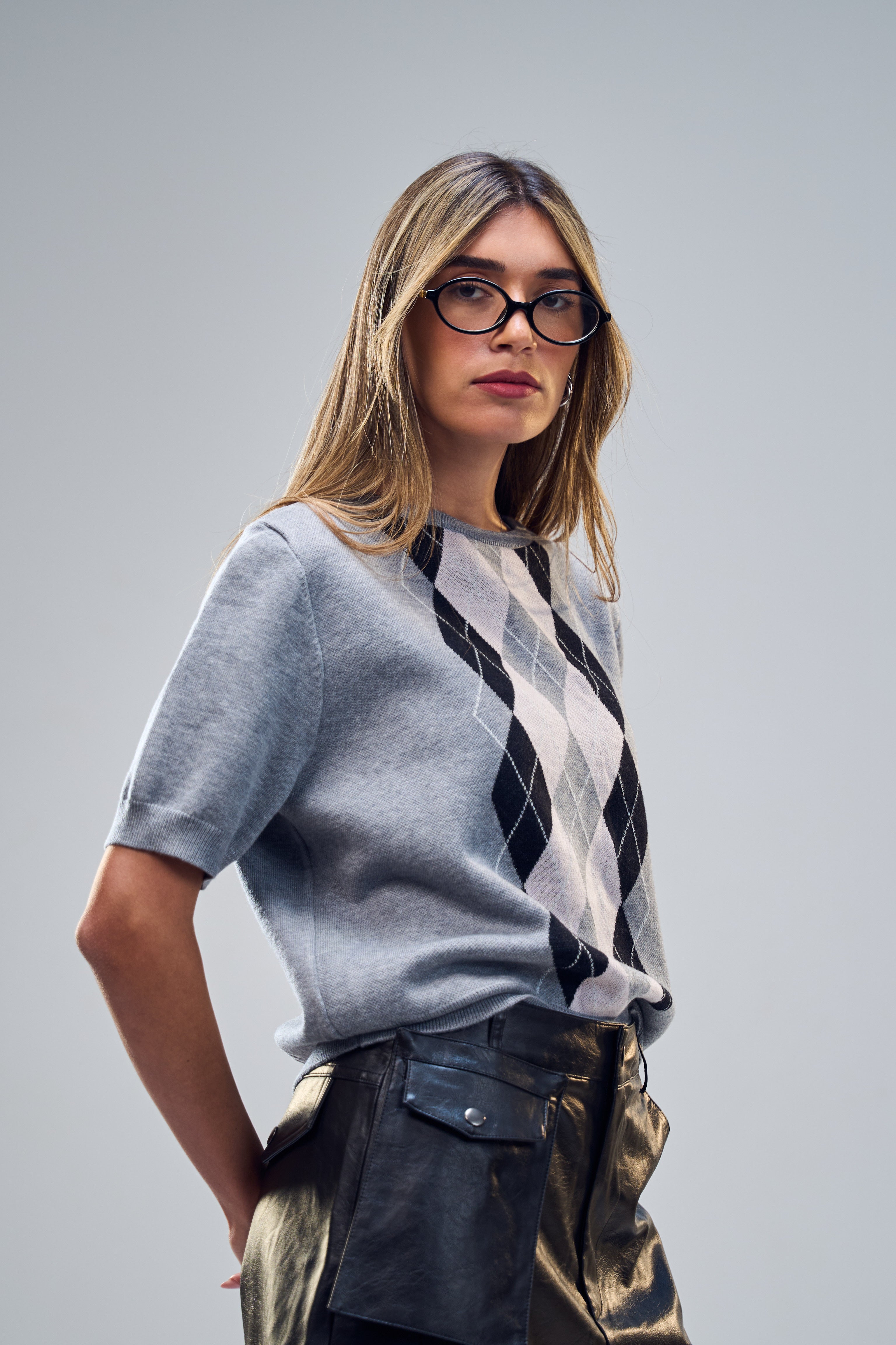 סריג אלינוי אפור