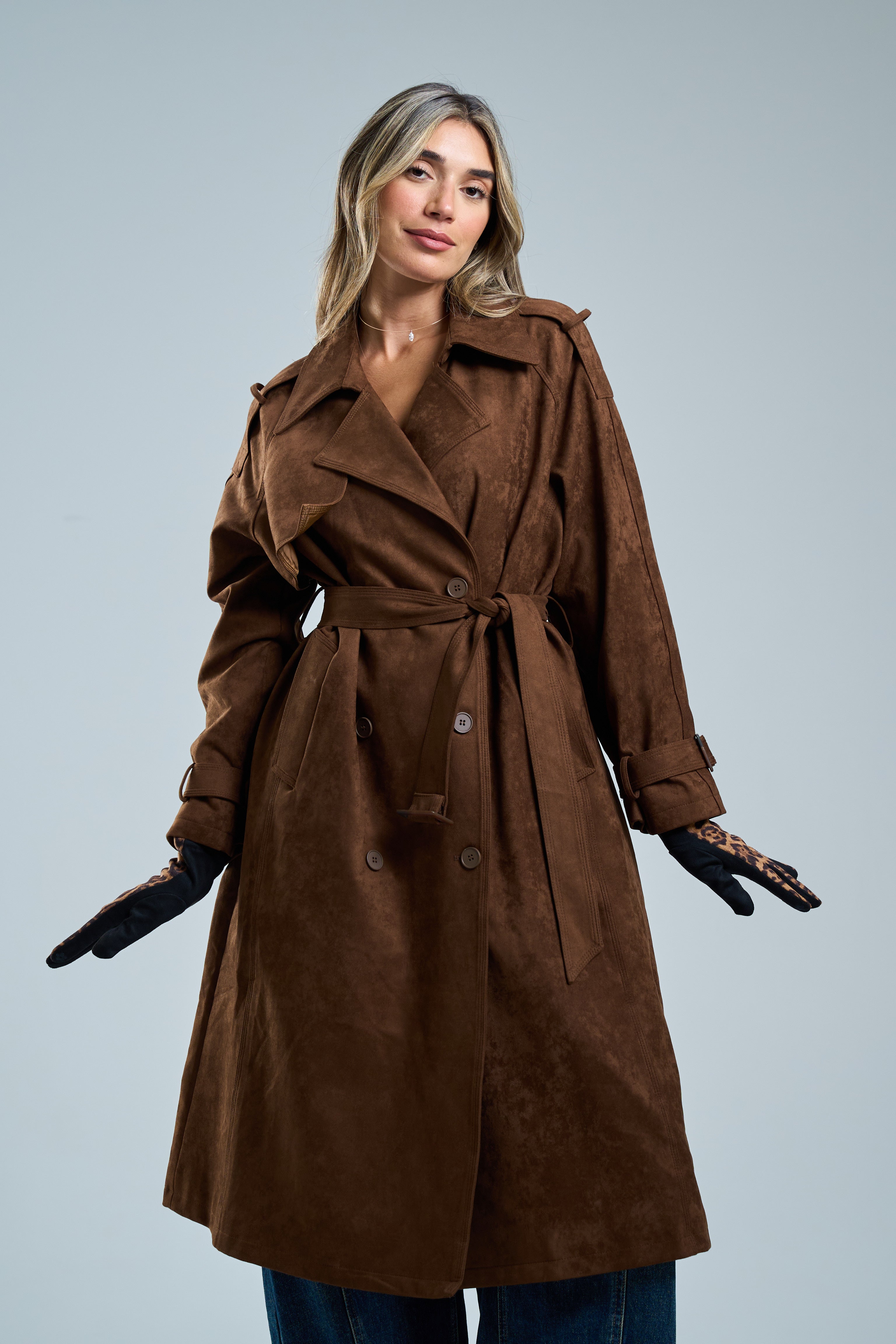 מעיל ניק זמש חום