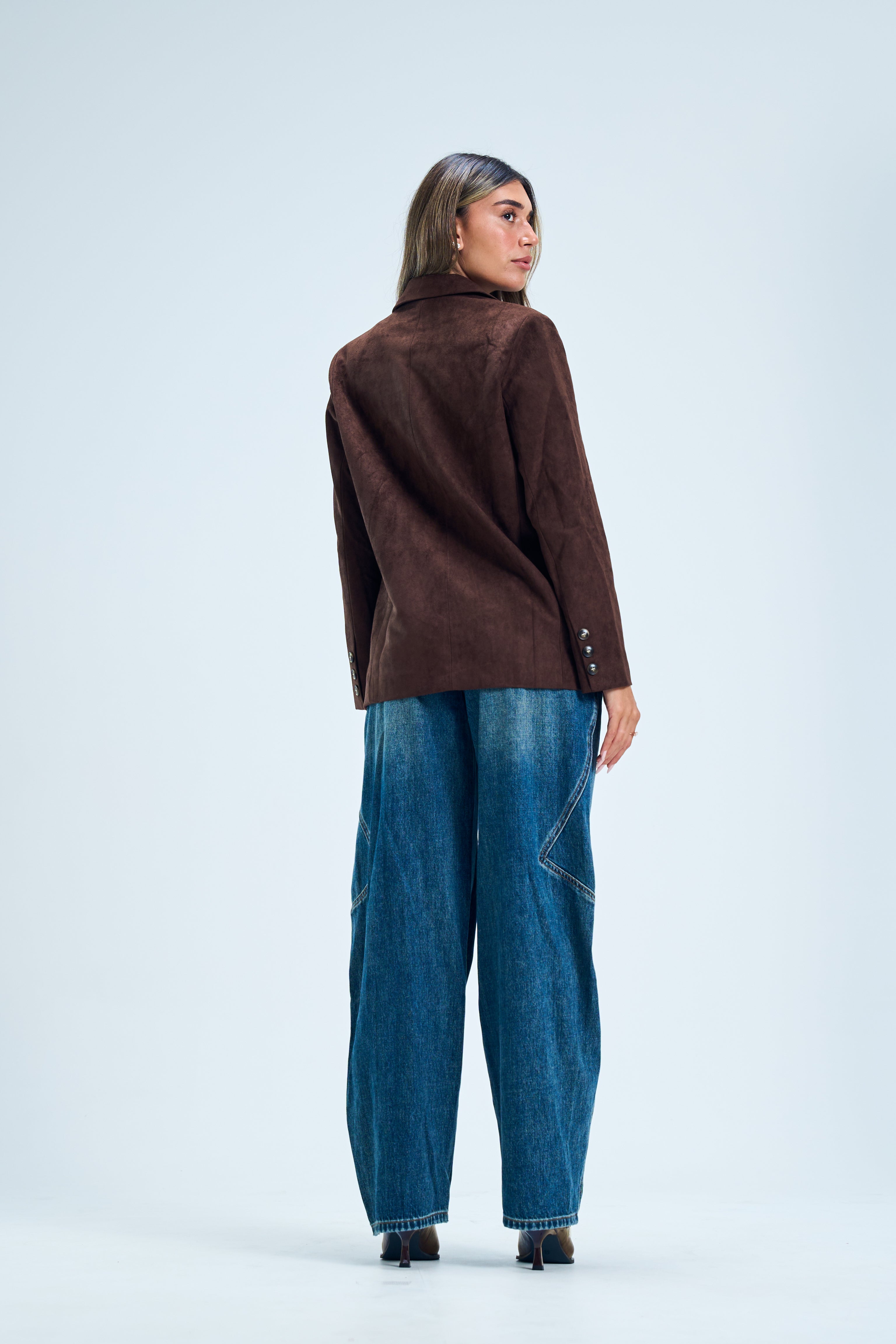 ג׳קט שון חום