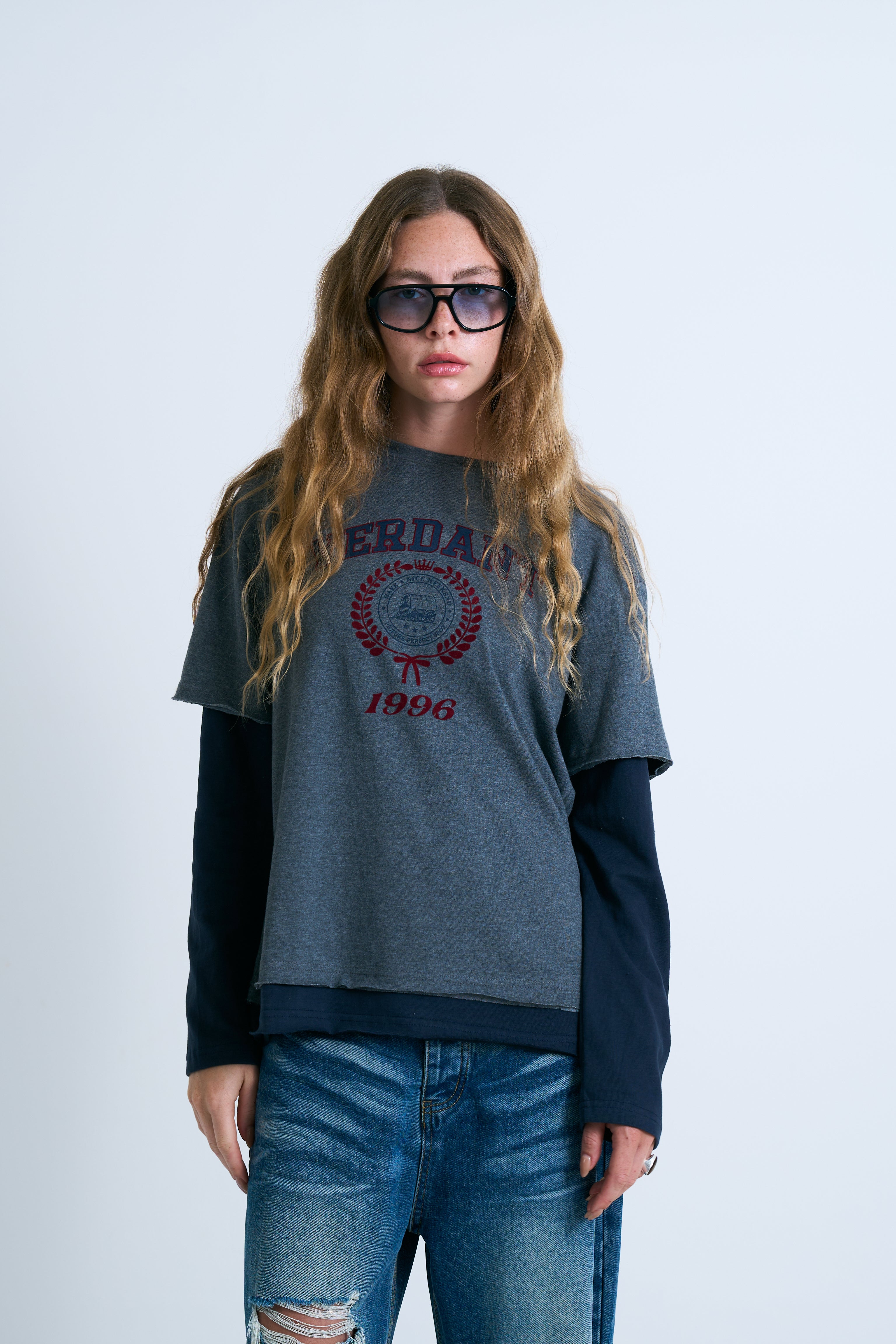 חולצת דור אפור