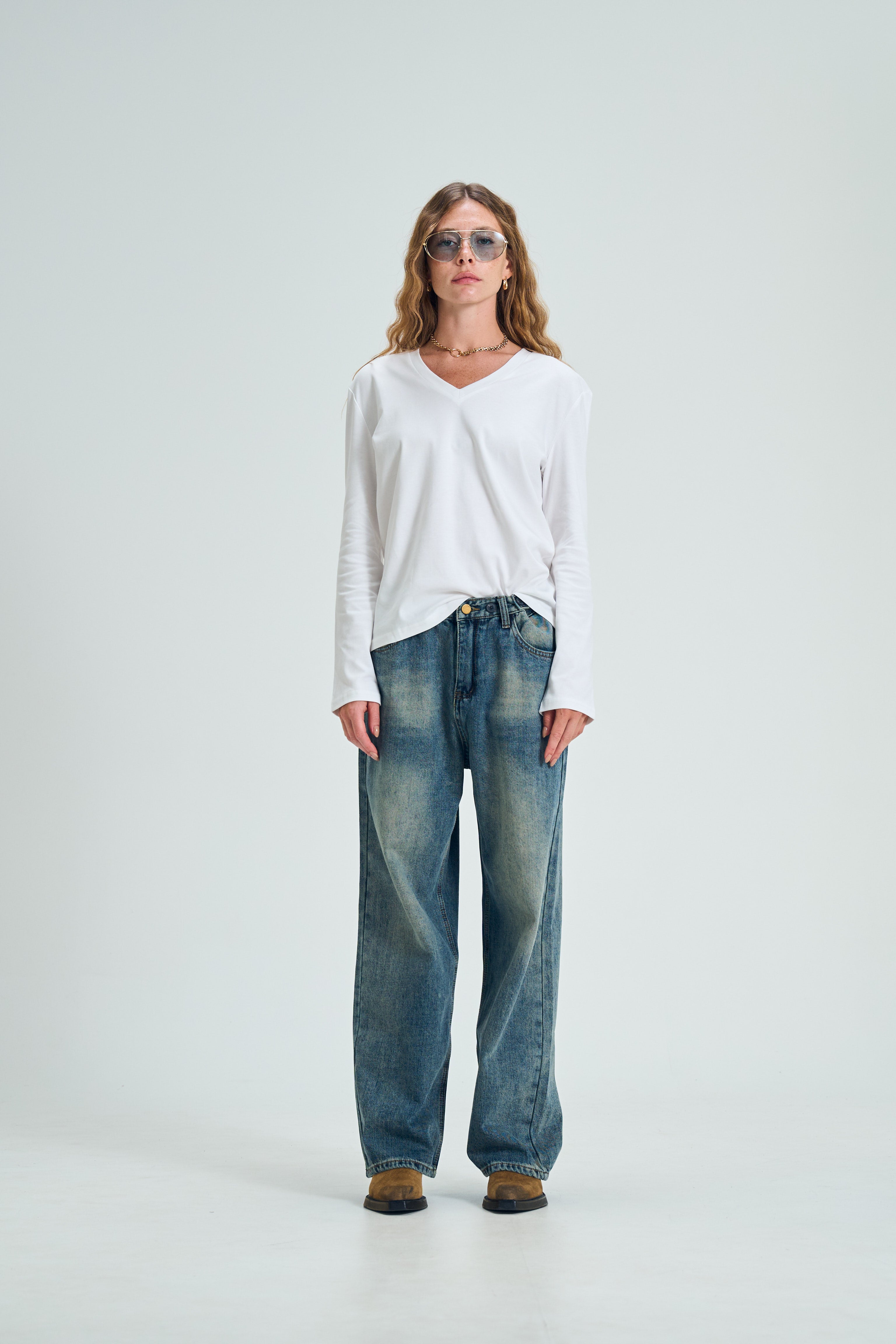 חולצת יהב לבן