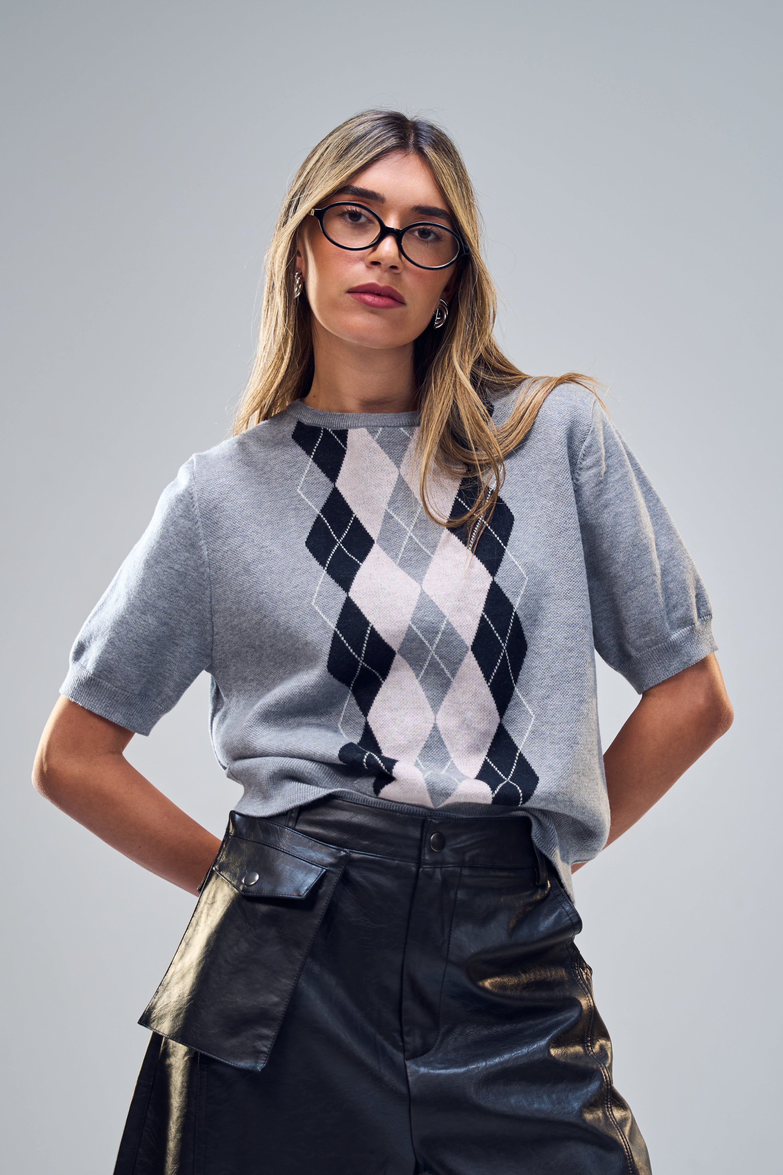 סריג אלינוי אפור