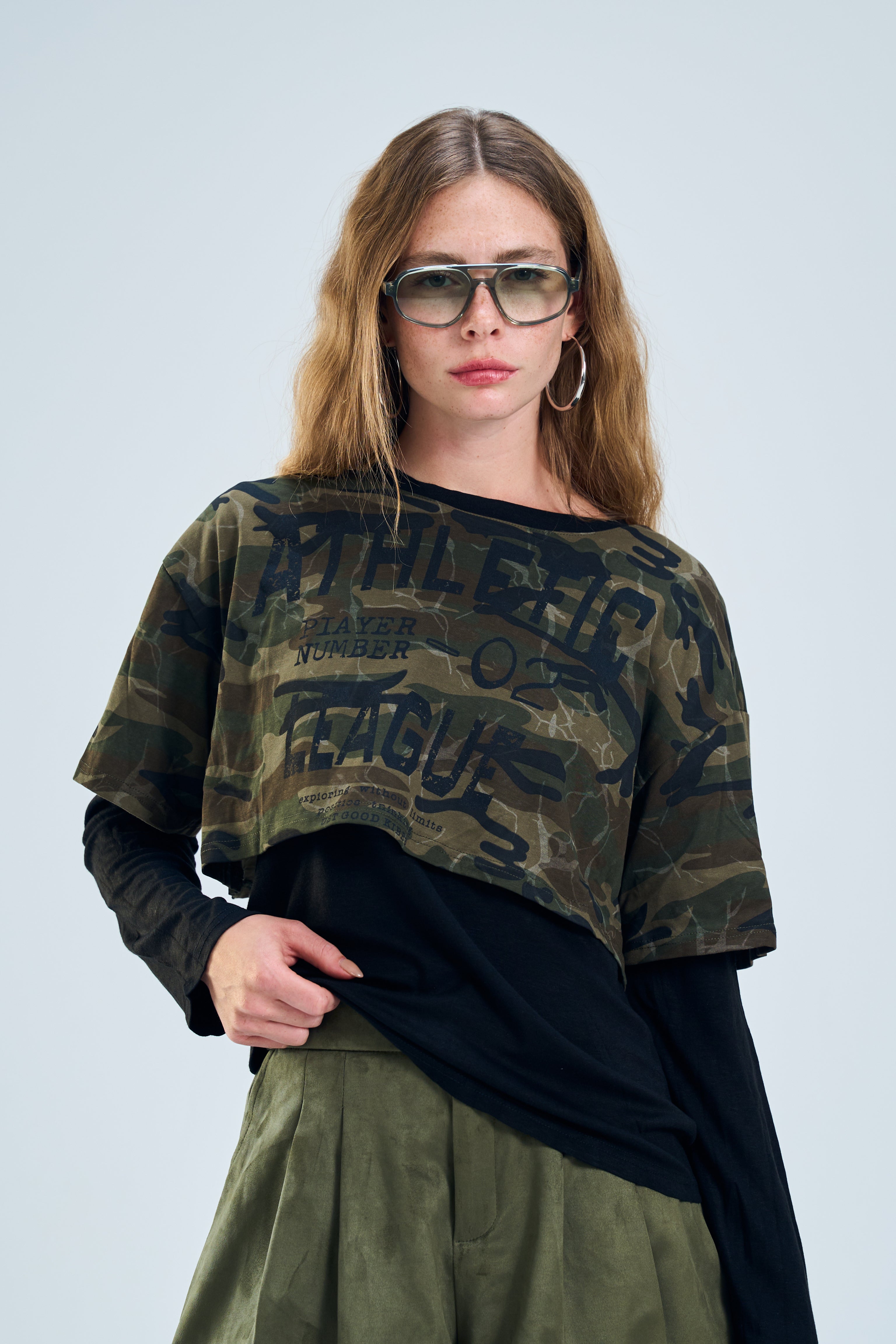 חולצת רוס שחור