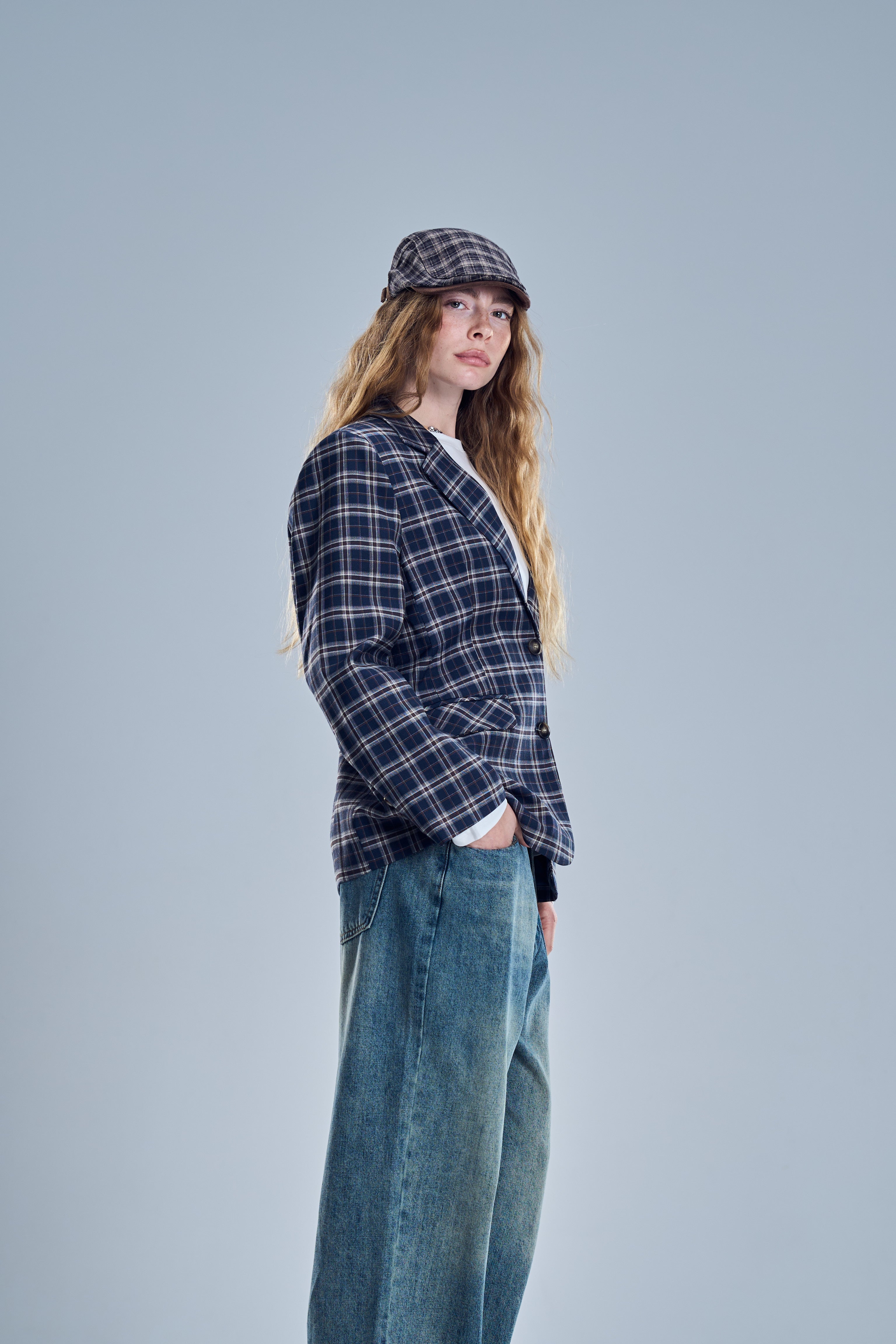 ג׳קט הלני כחול