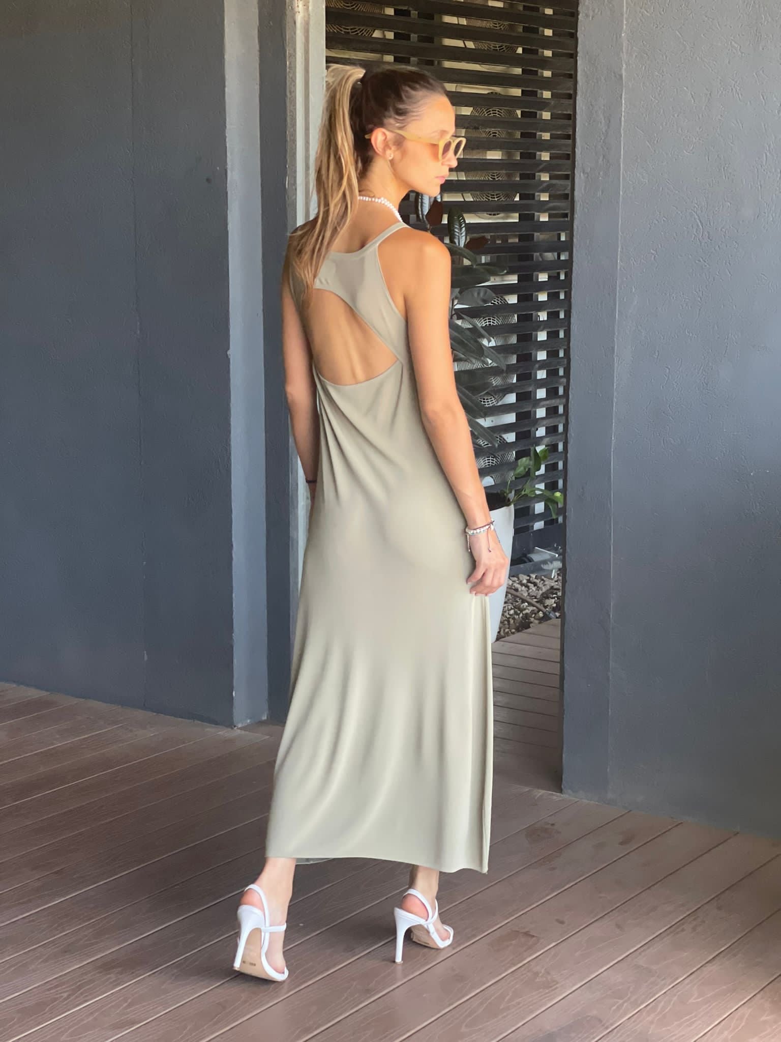 More olive dress