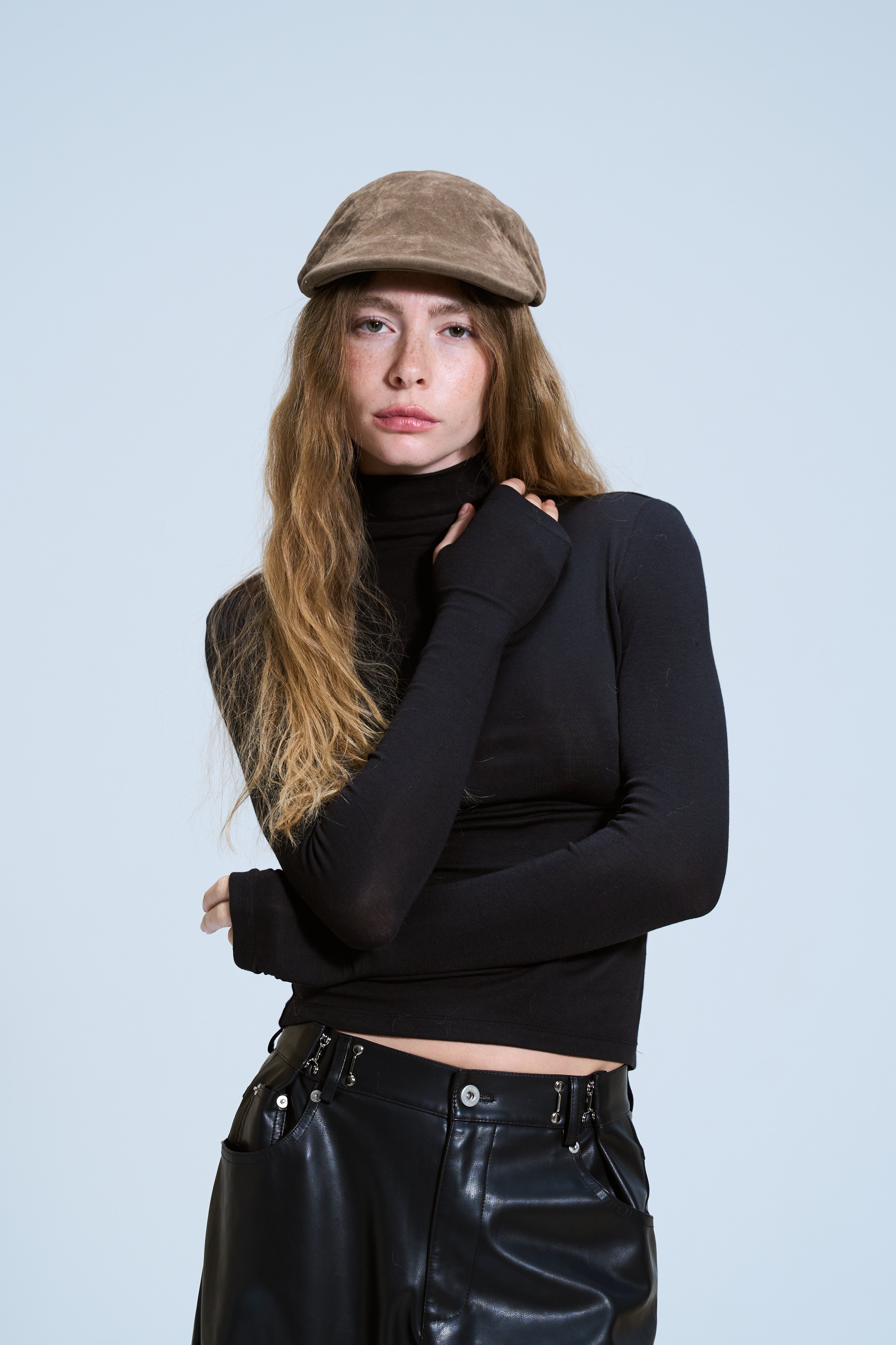 חולצת גולף טוני שחור