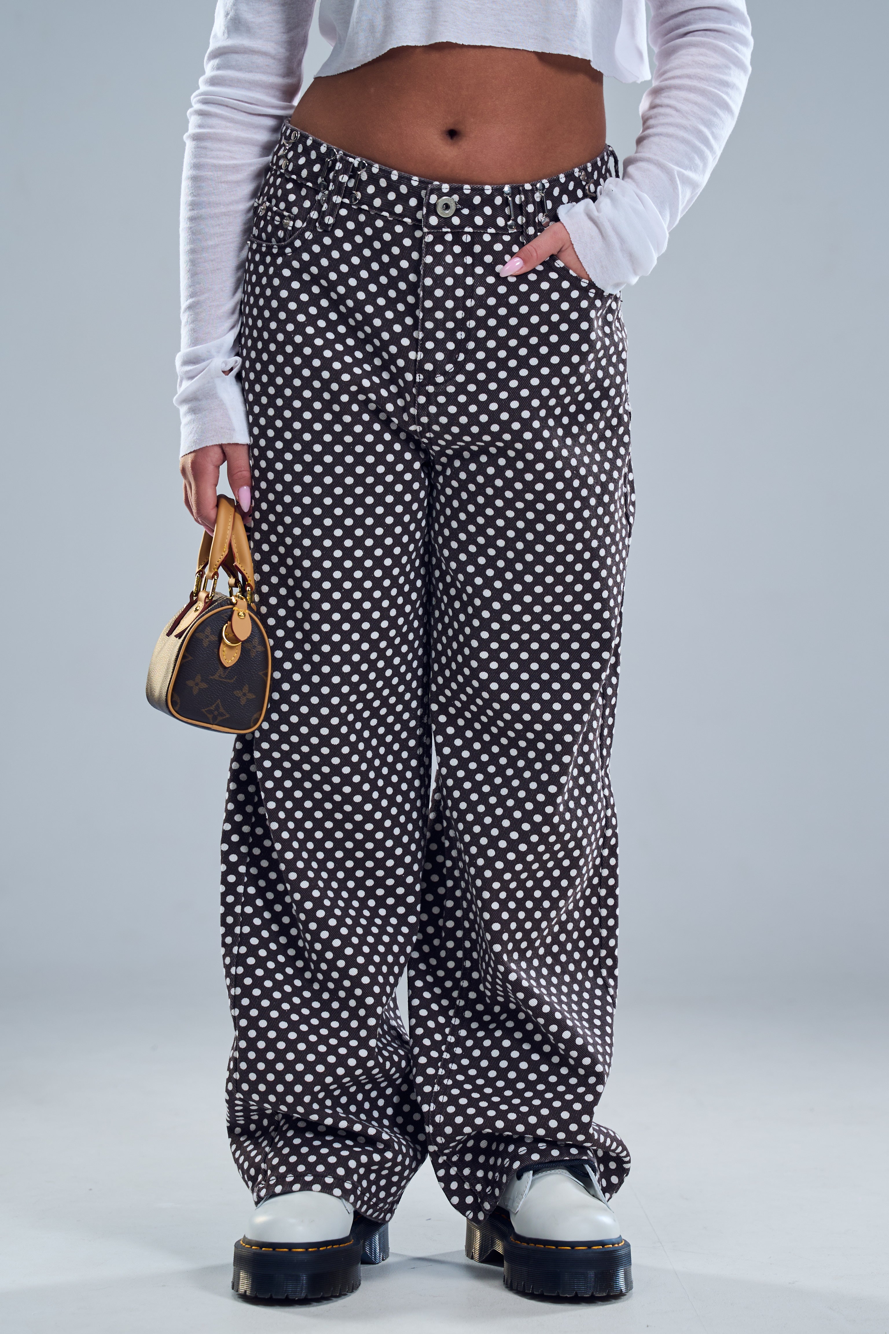 מכנס ג׳ינס אניל חום