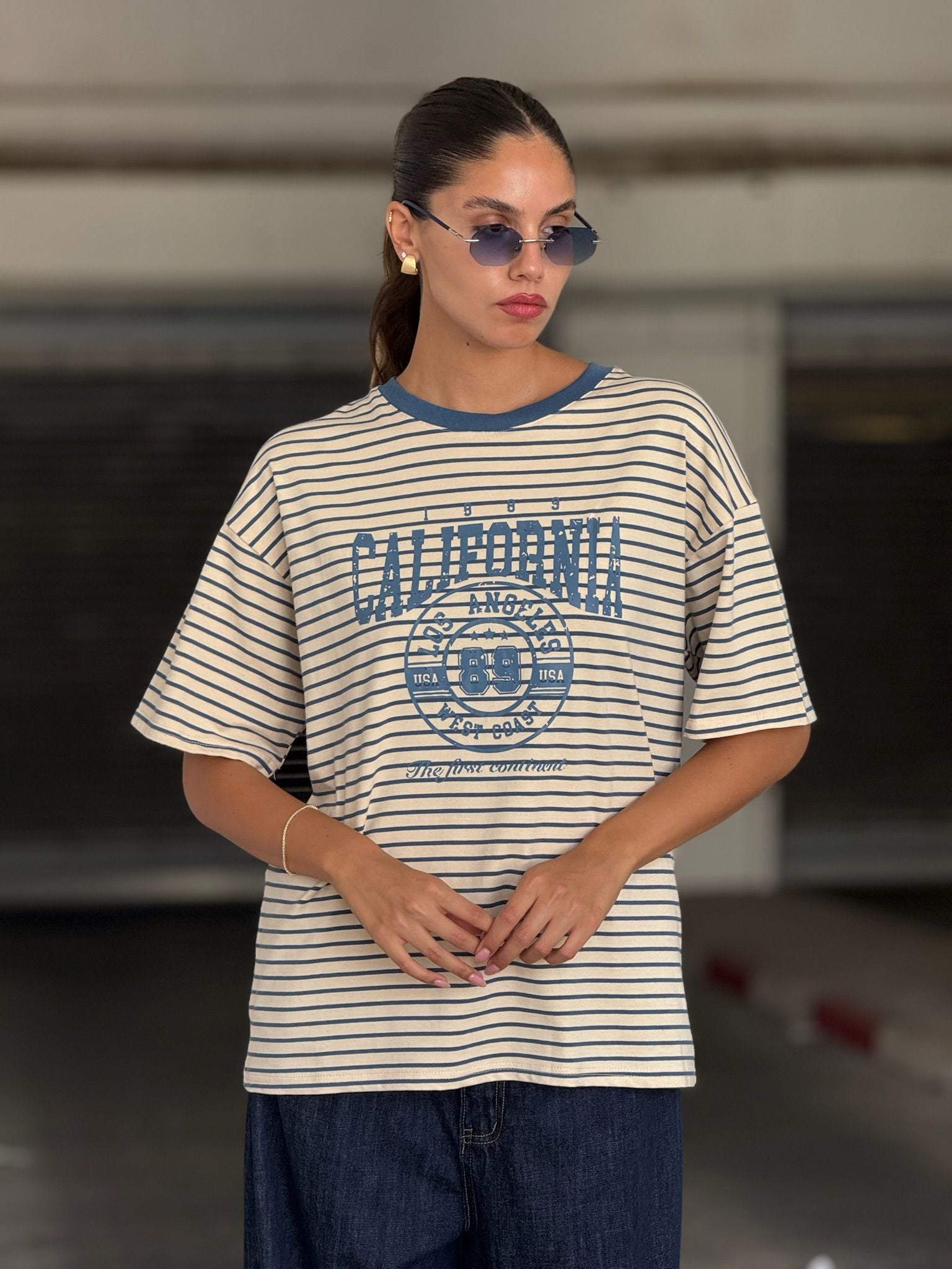 חולצת קאלי כחול