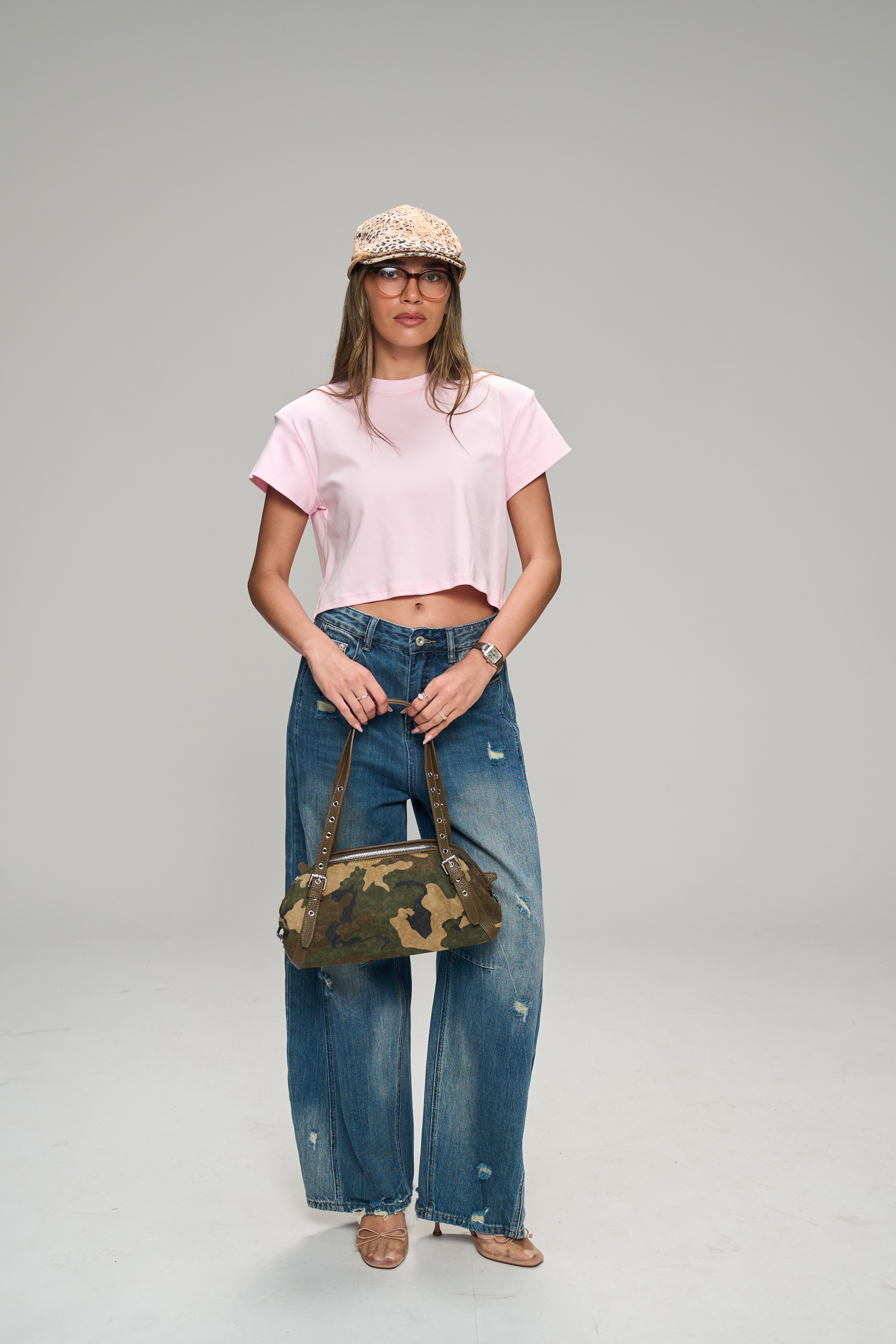 חולצת בילי ורוד בייבי