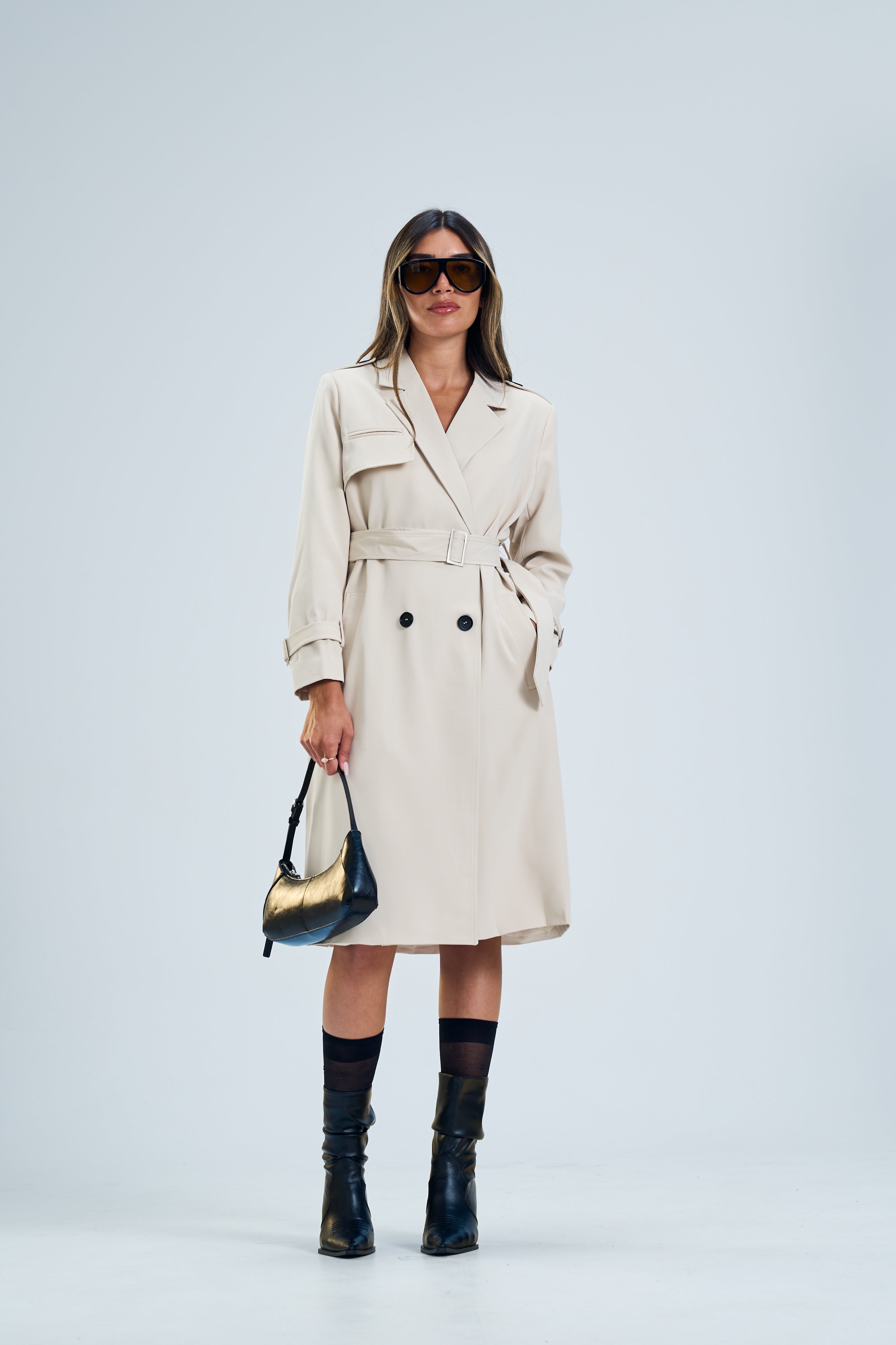 מעיל קאי שמנת