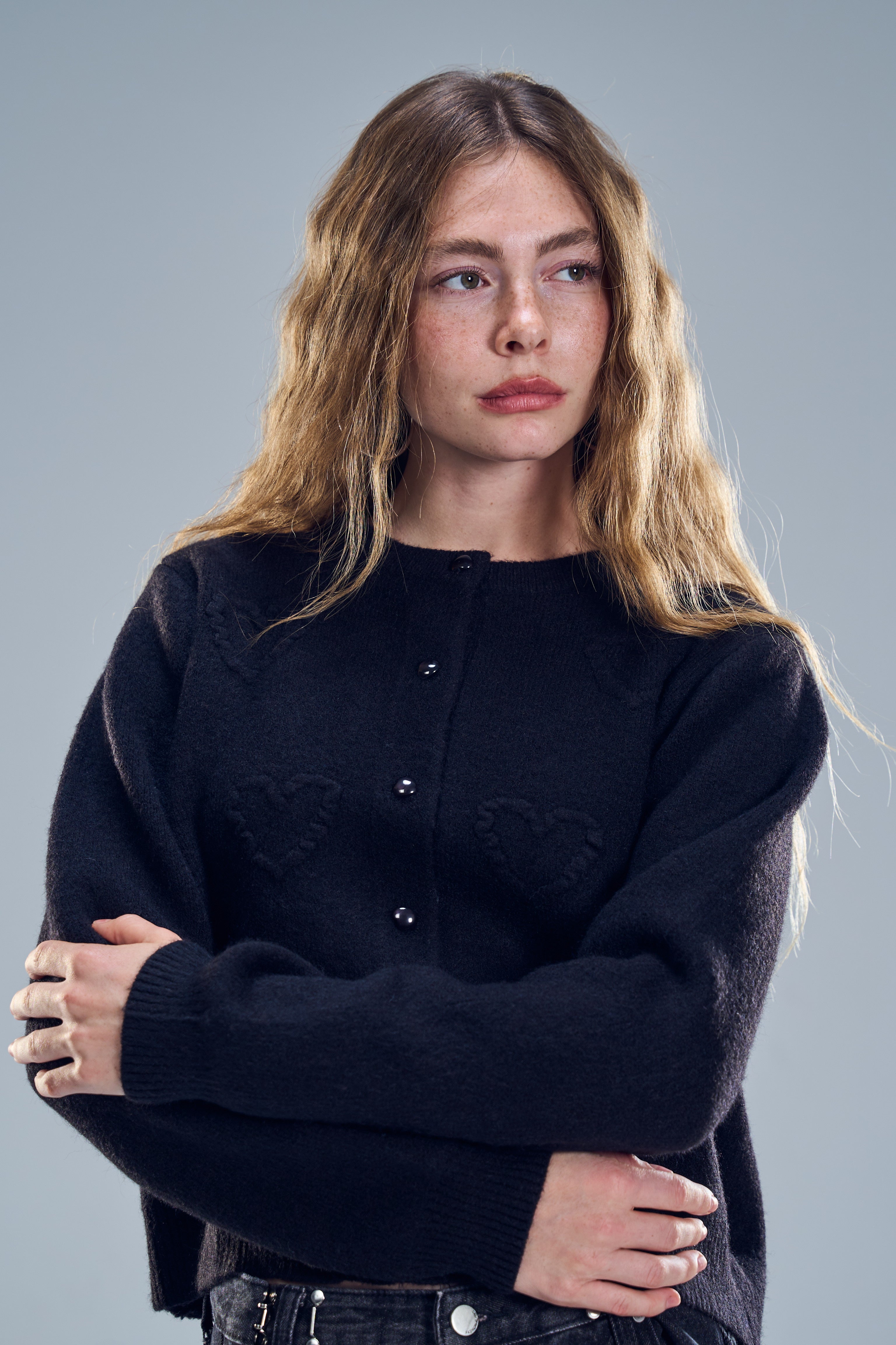 קרדיגן ארט שחור