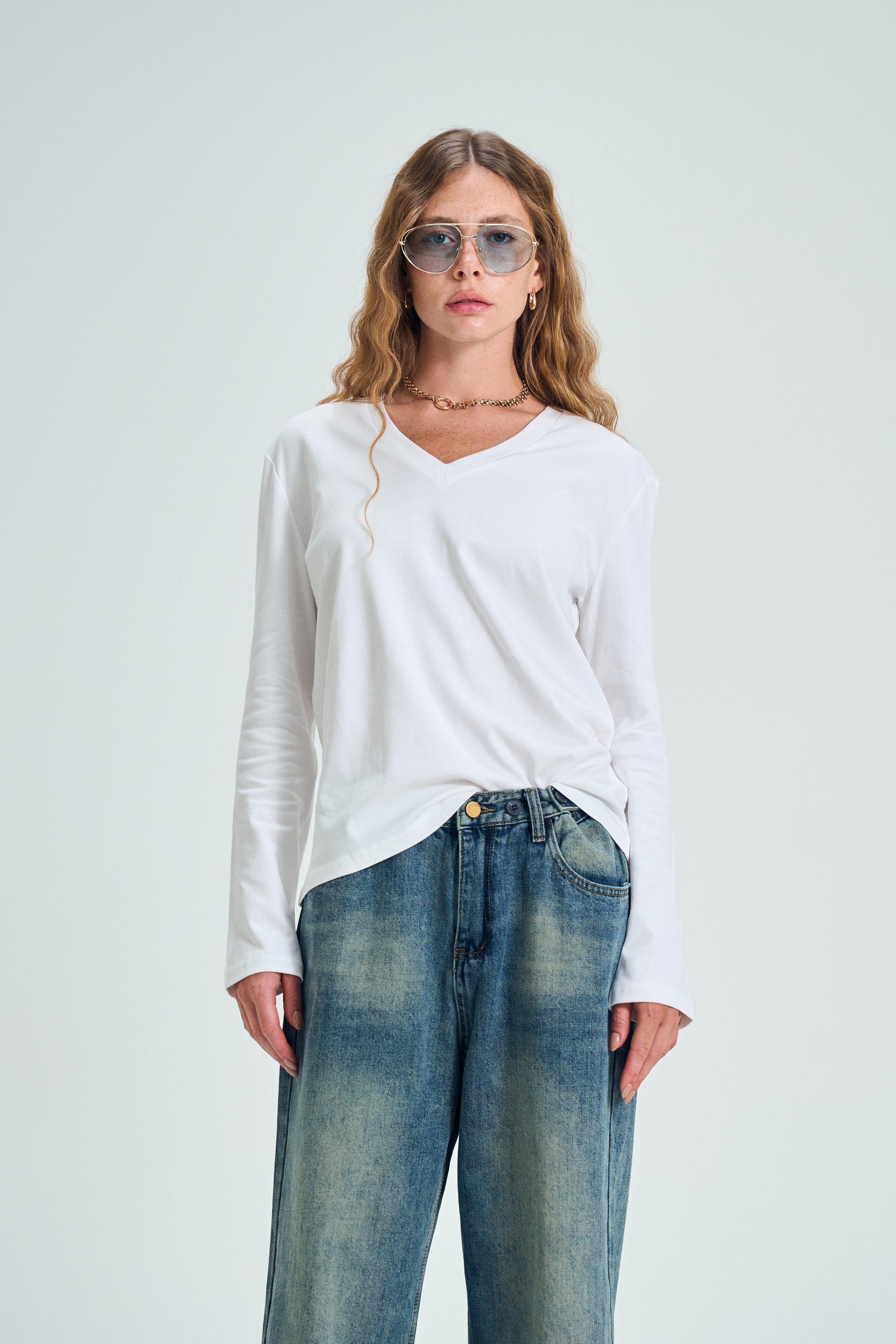 חולצת יהב לבן