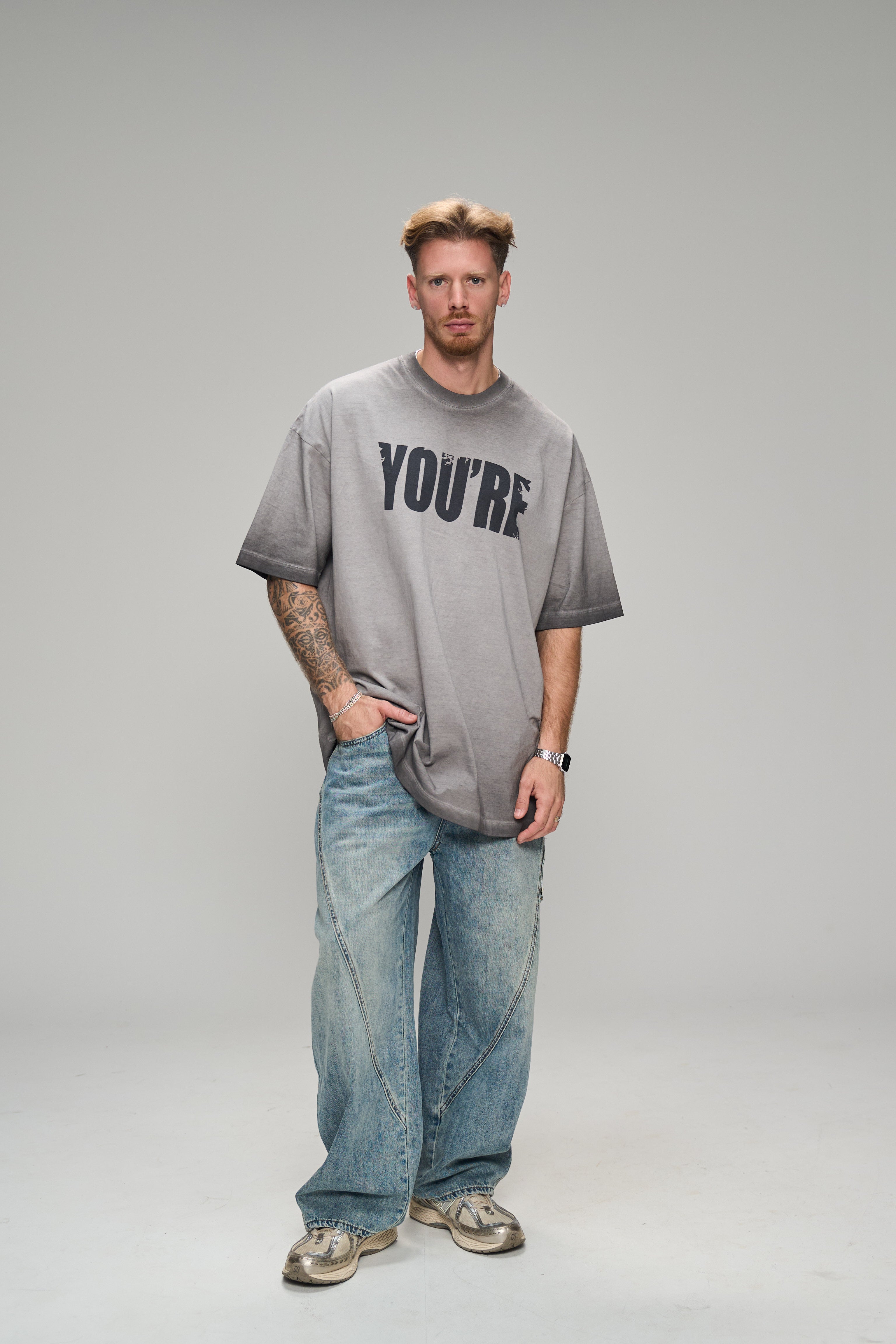 חולצת עומר אפור