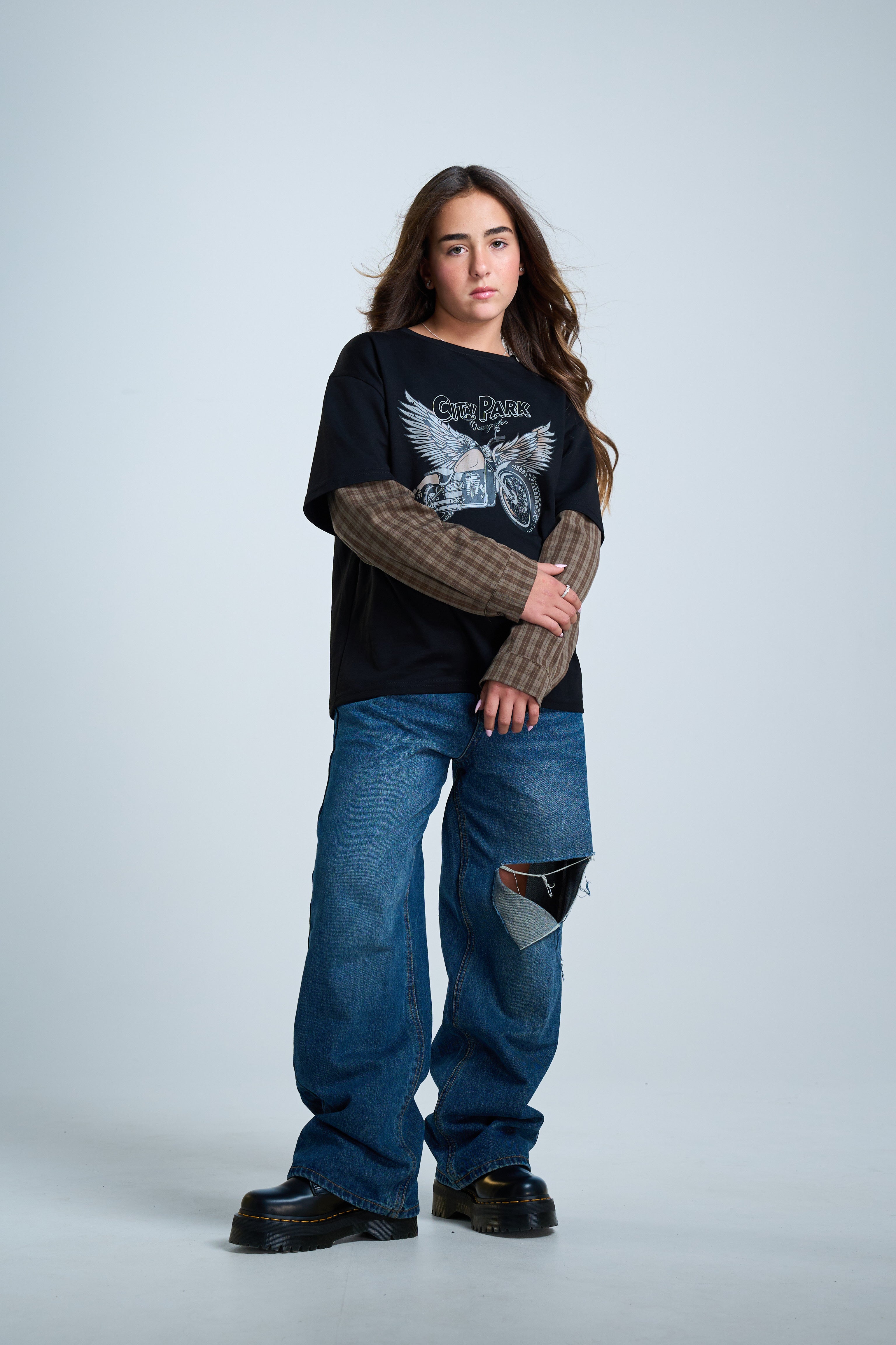 חולצת מיכאל שחור