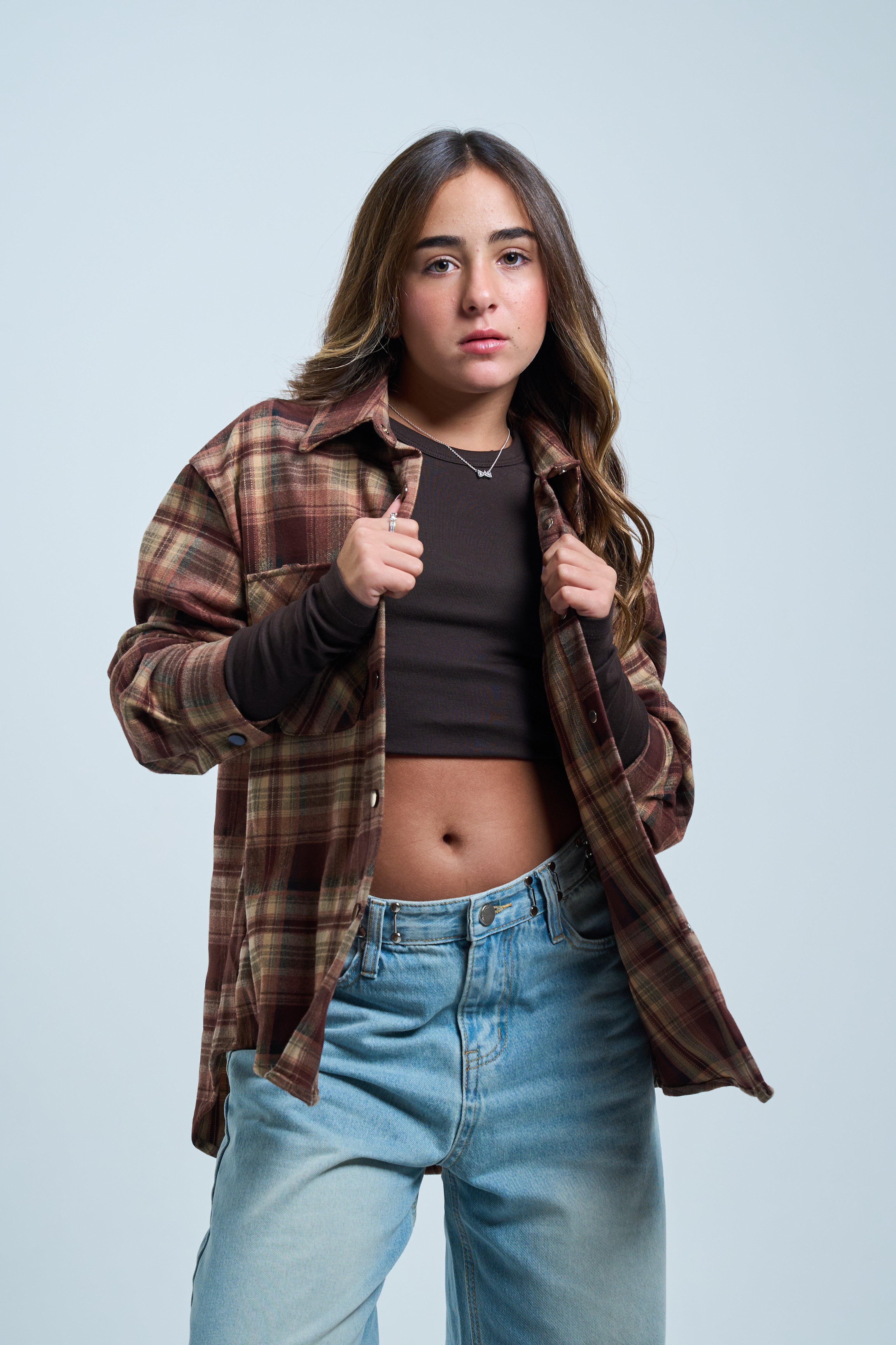 חולצת ליר חום