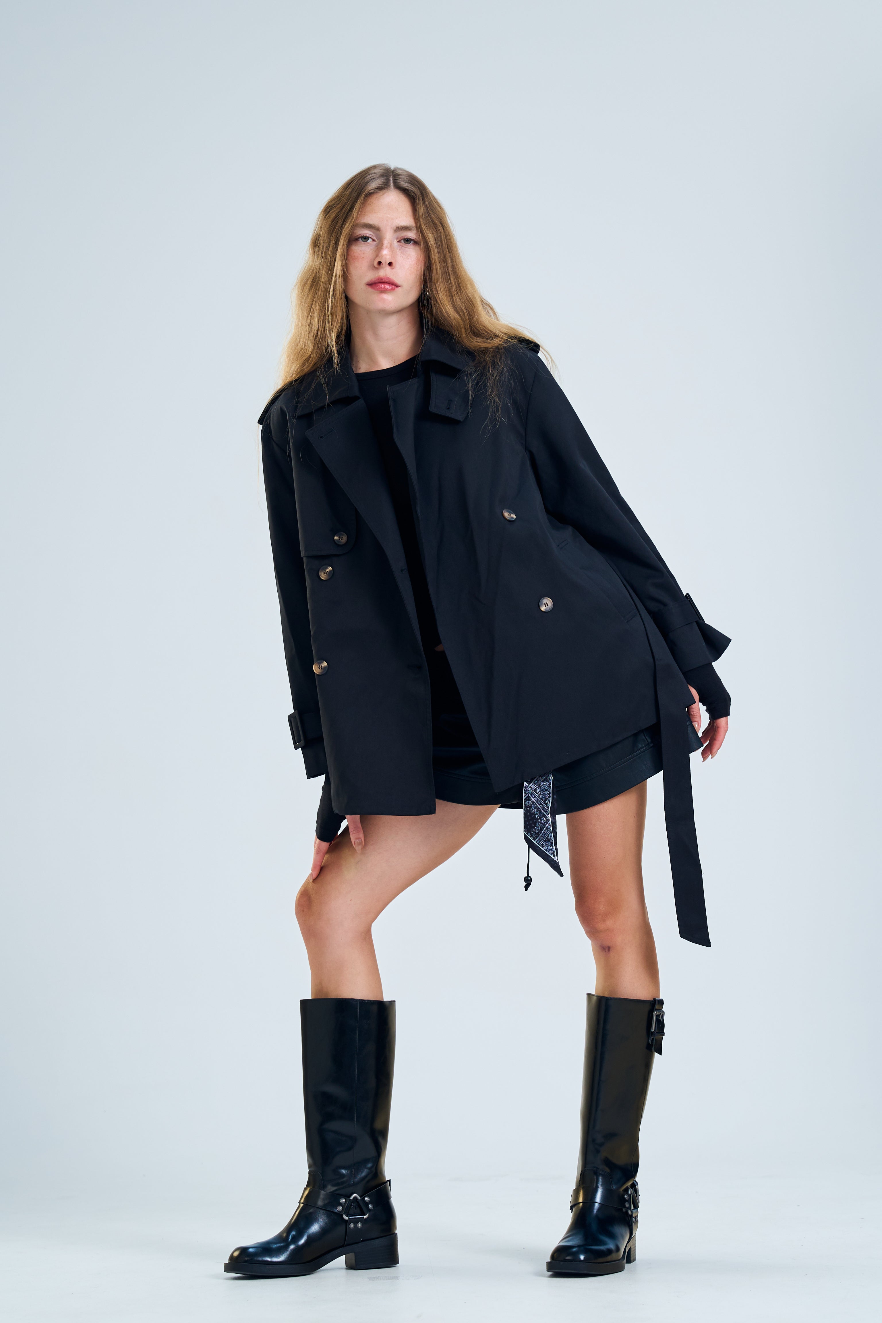 מעיל שליו שחור