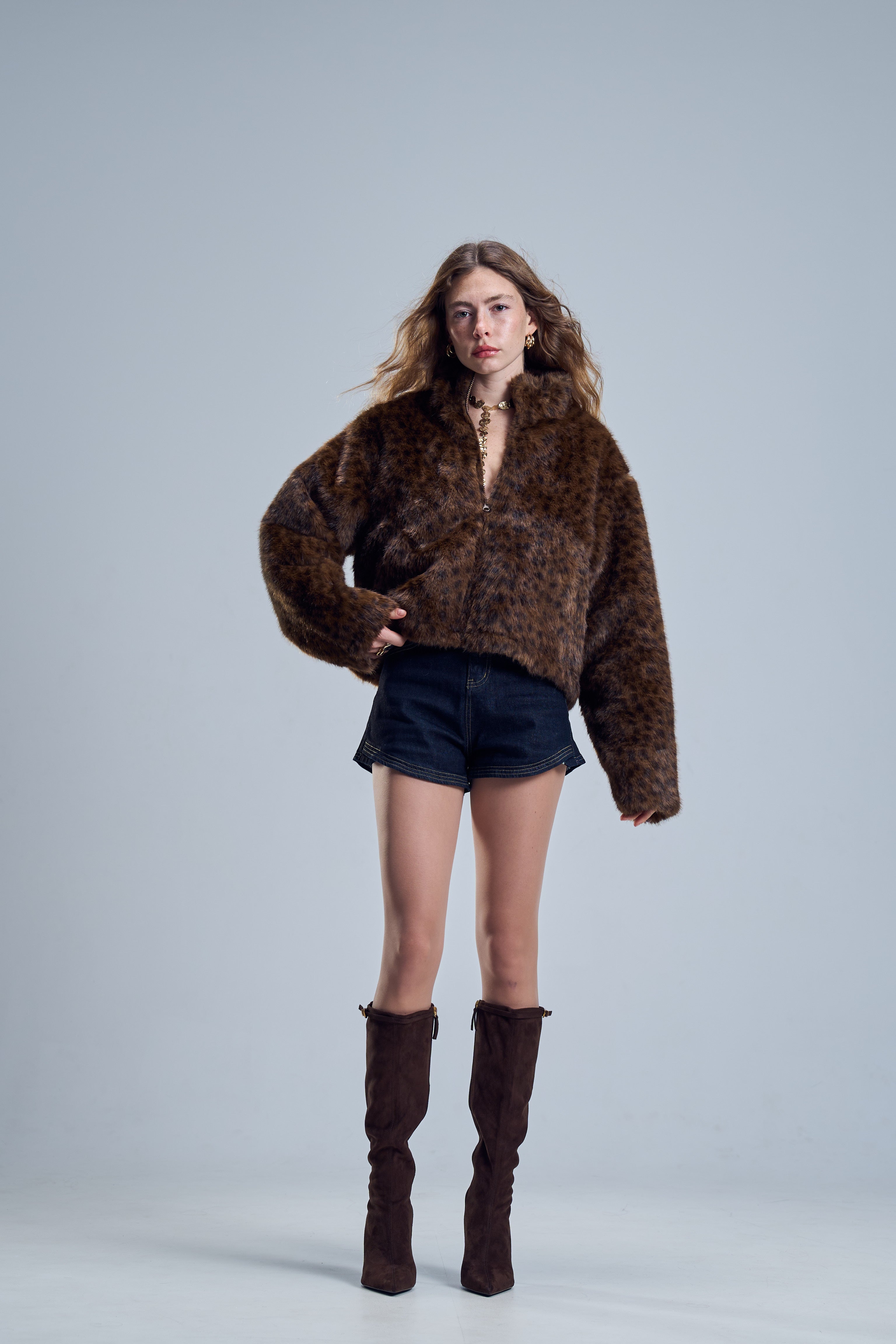 מכנס ג׳ינס מיכאל כחול