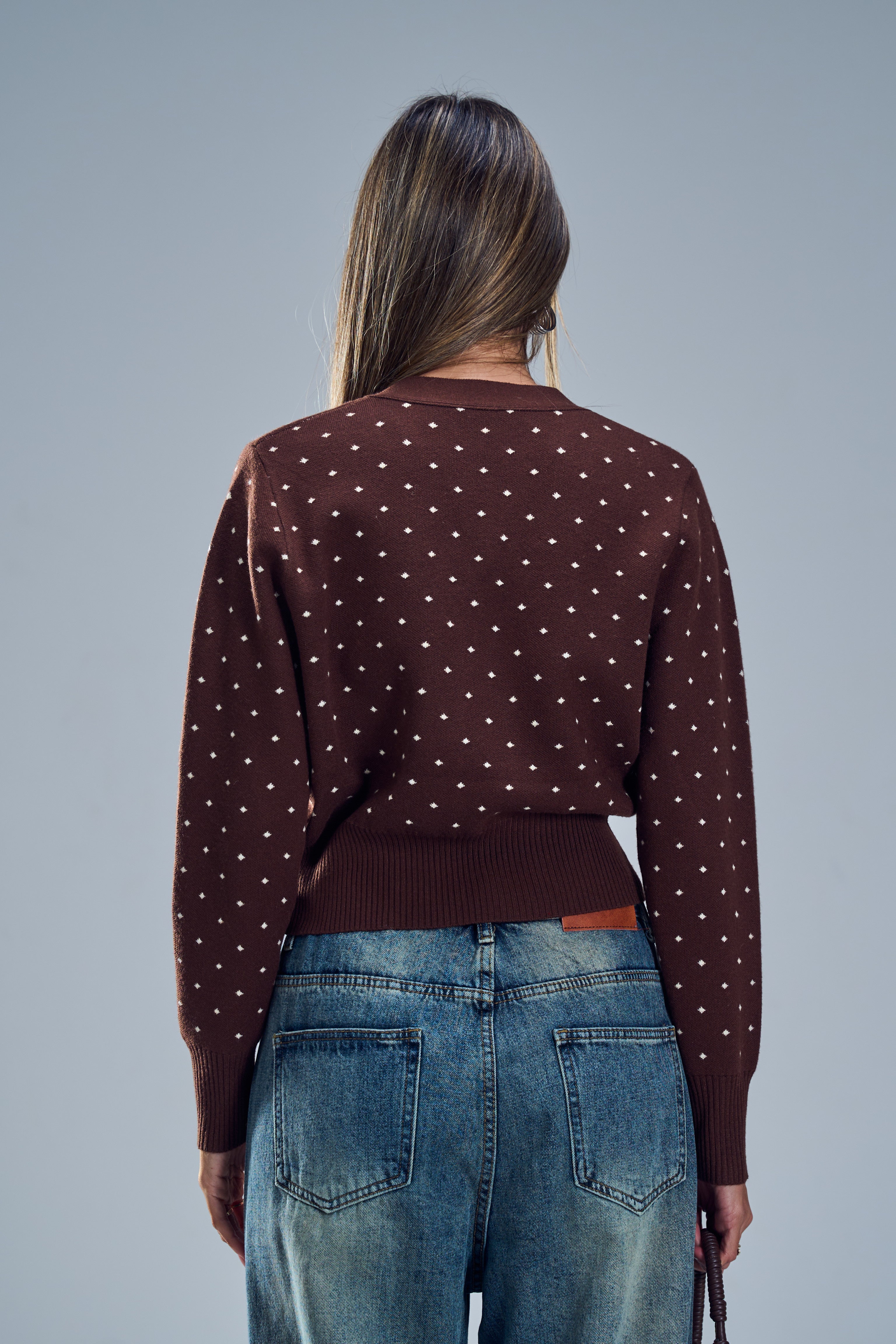 סריג ניקי חום