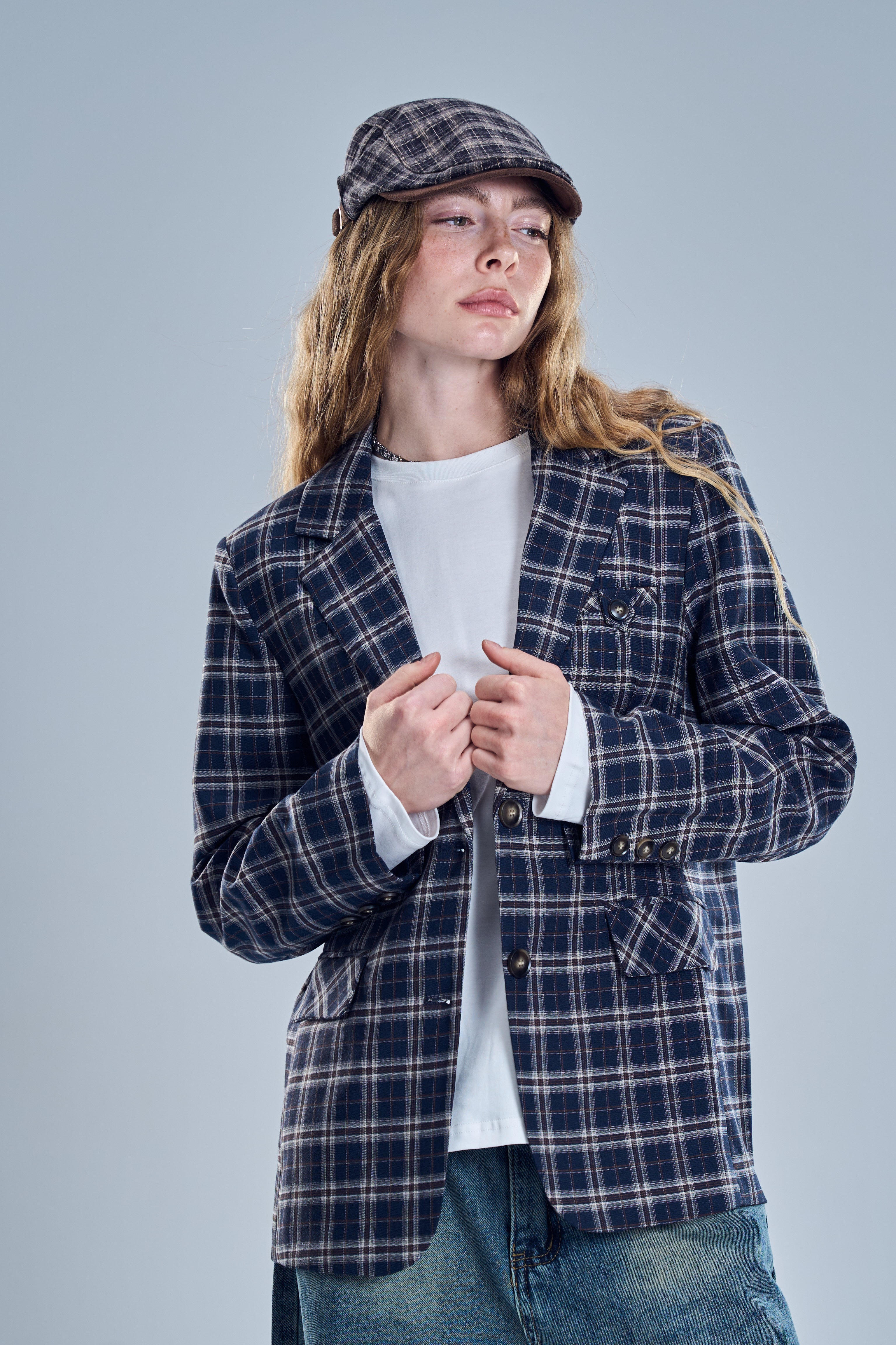 ג׳קט הלני כחול