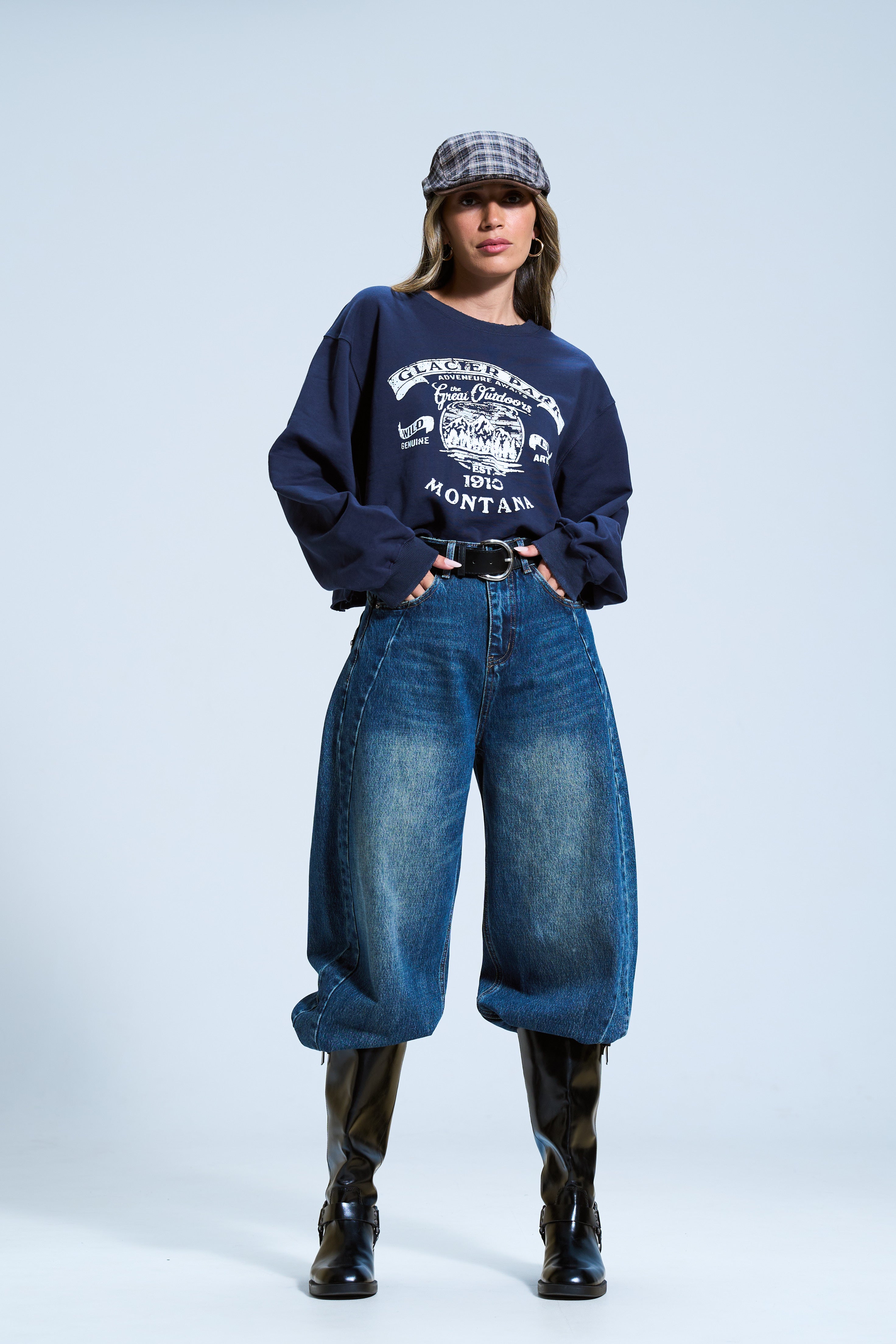 סווצר איידן כחול