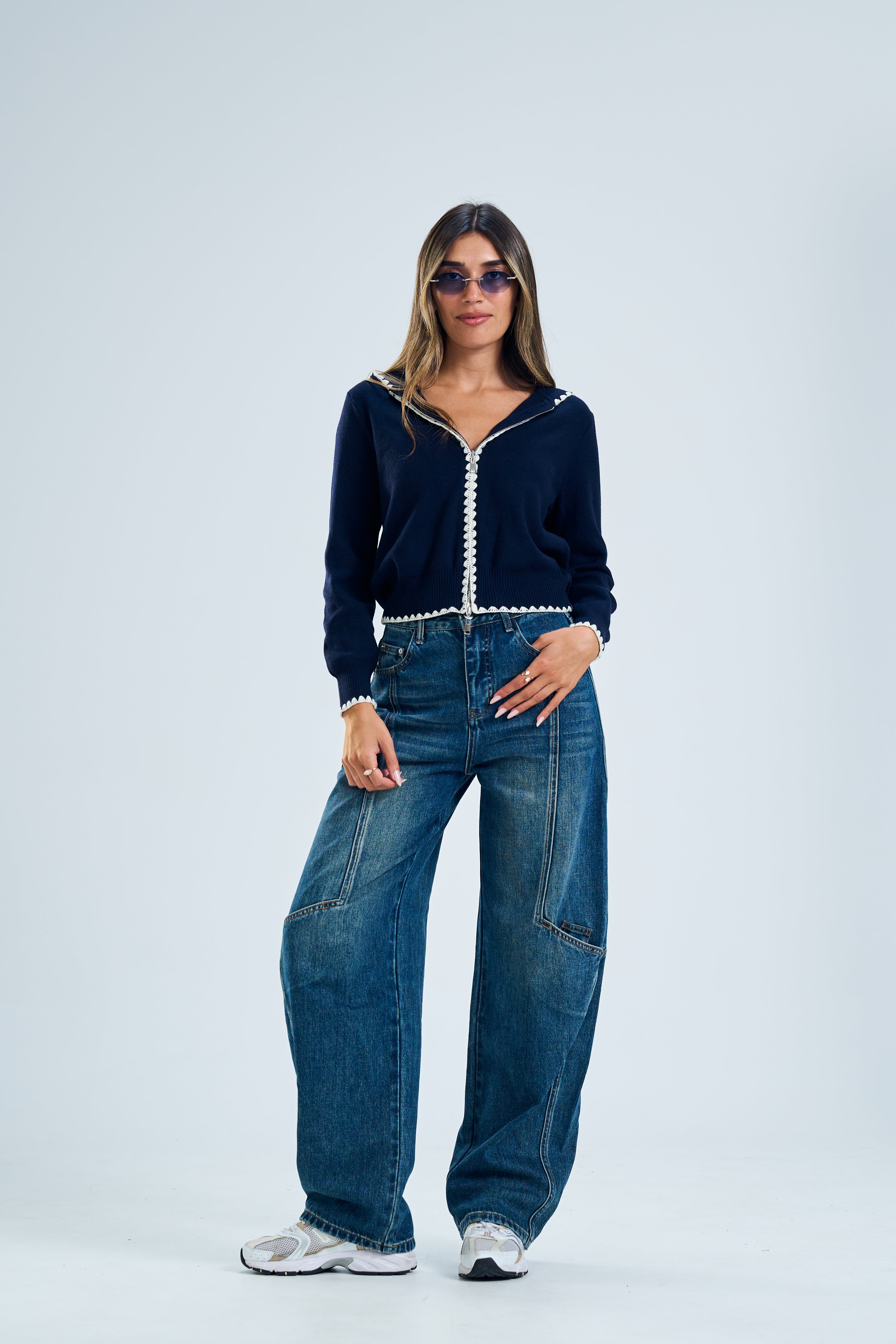 קרדיגן מייבל שחור