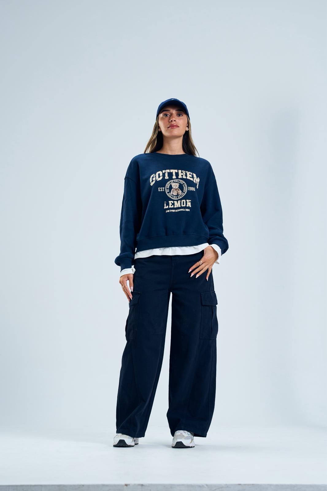 מכנס מרטין כחול