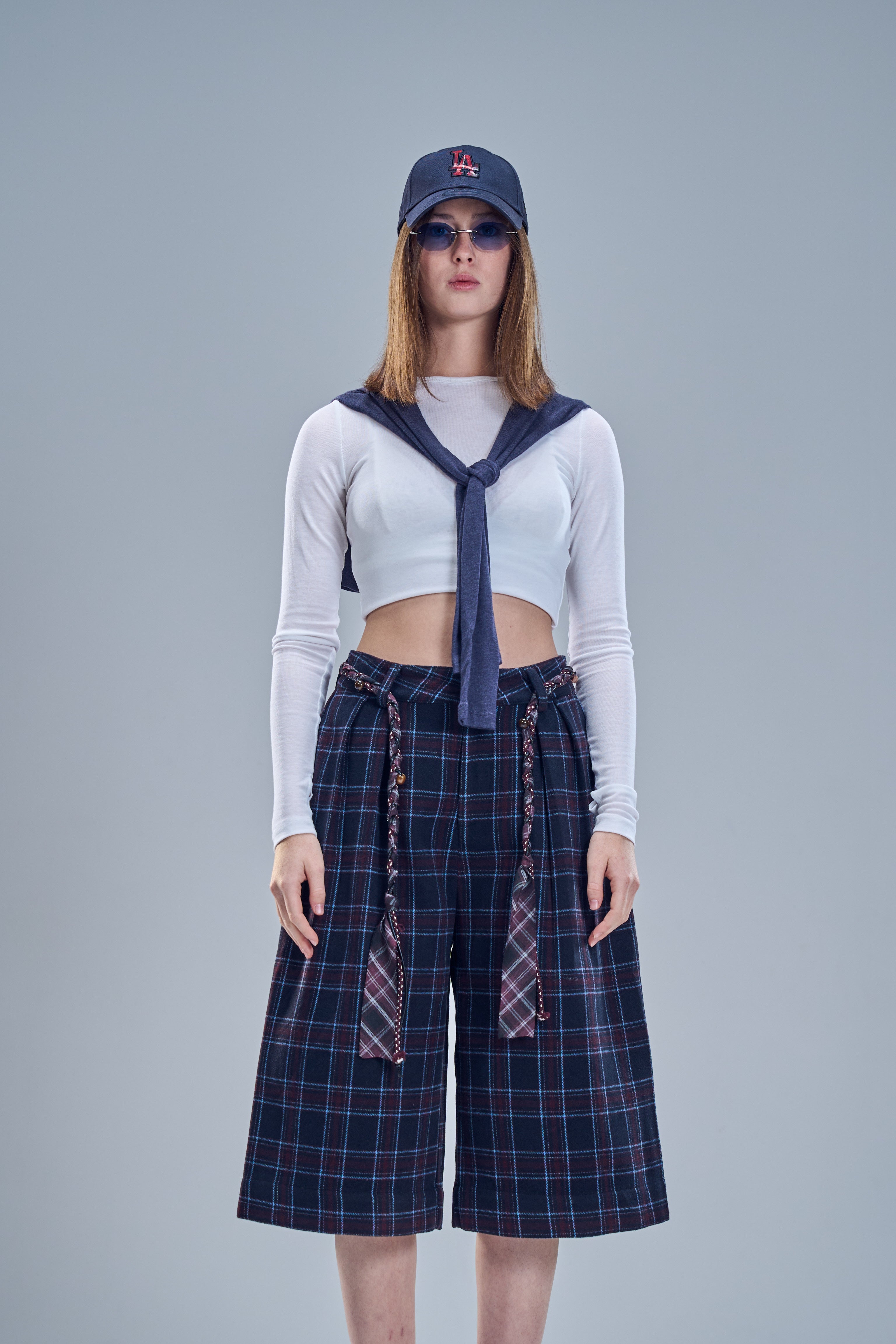 מכנס קאיין אפור