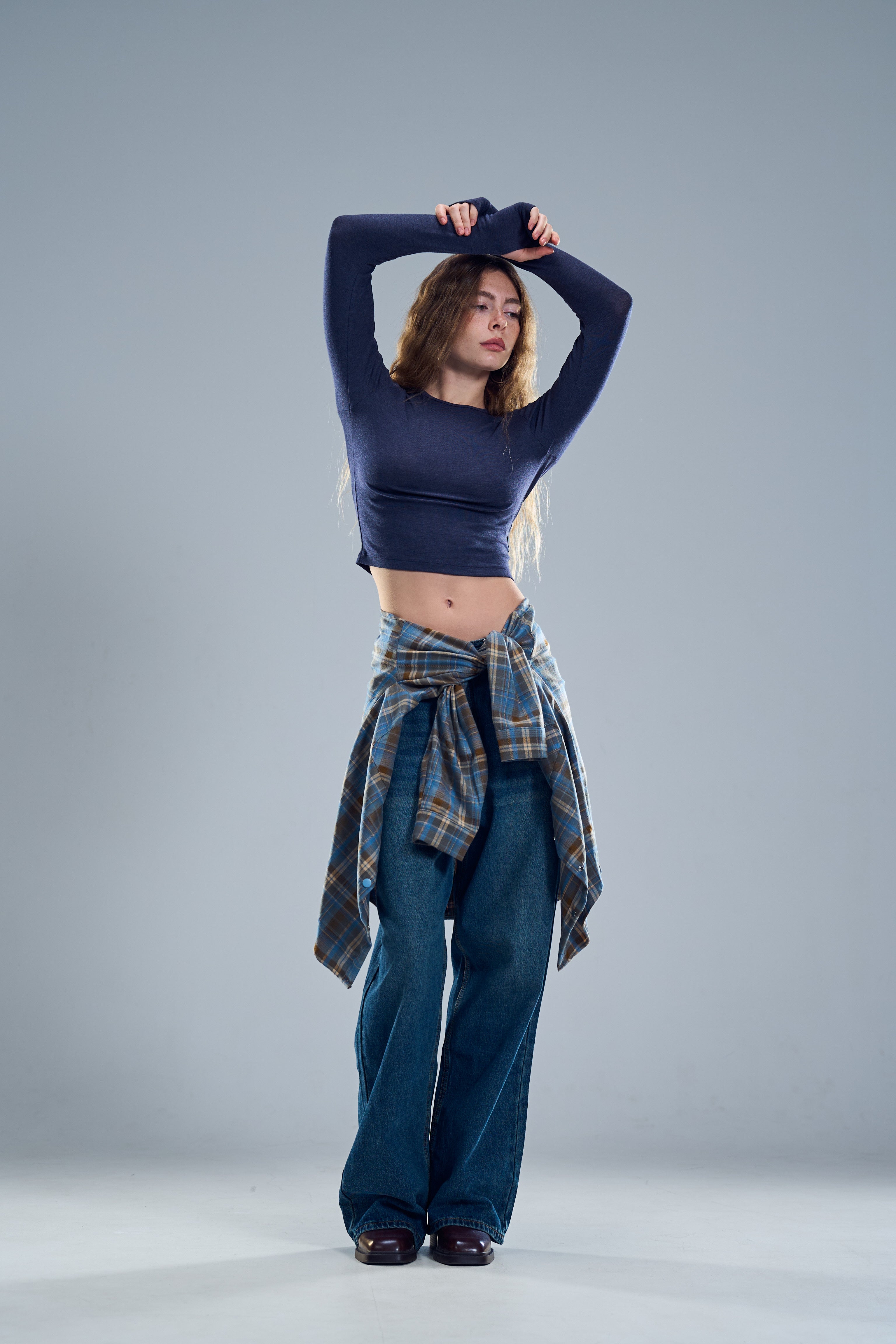 חולצת מייגן כחול