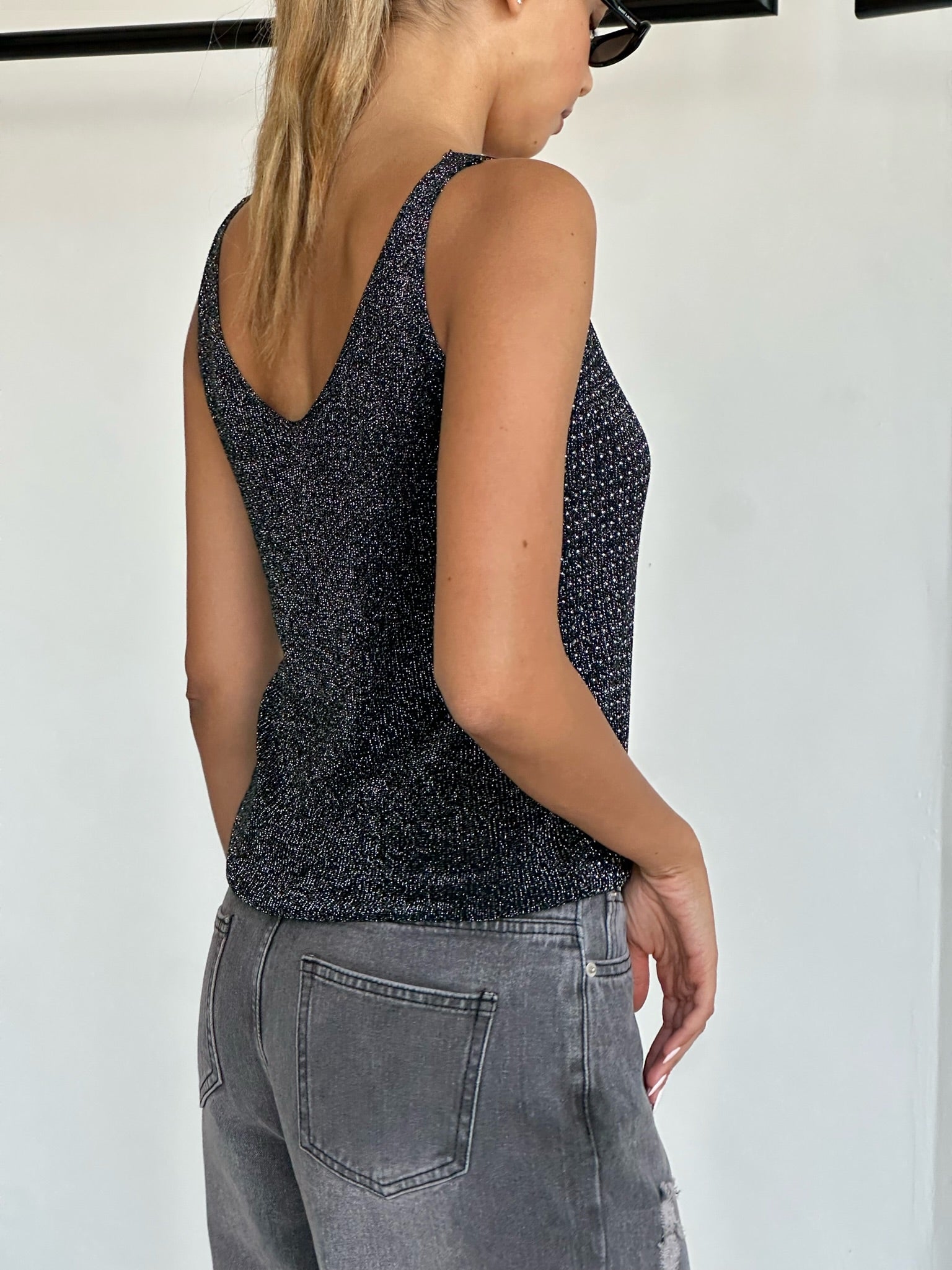 Black Spark tank top