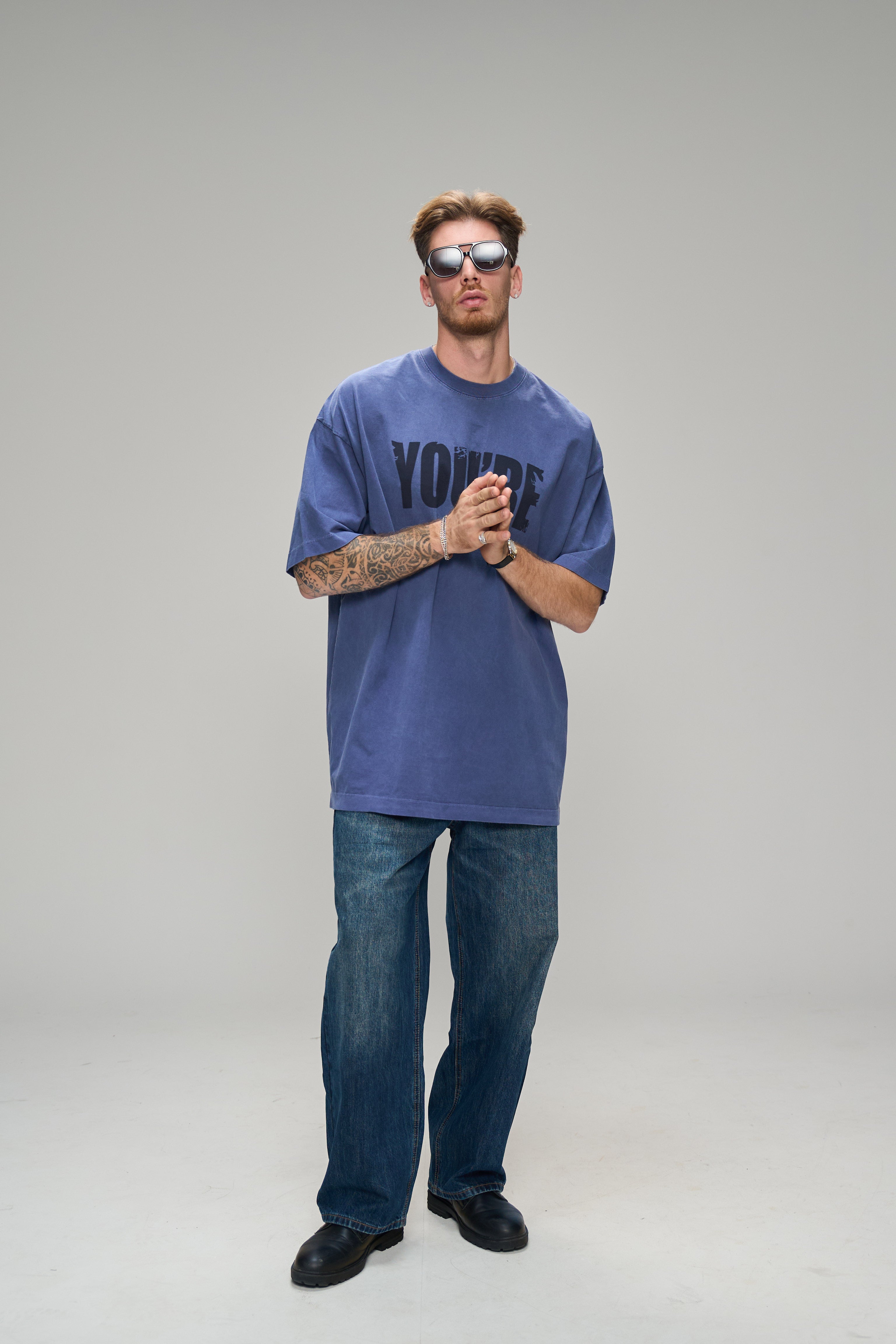 חולצת עומר כחול