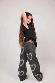 מכנס ג׳ינס ליב שחור