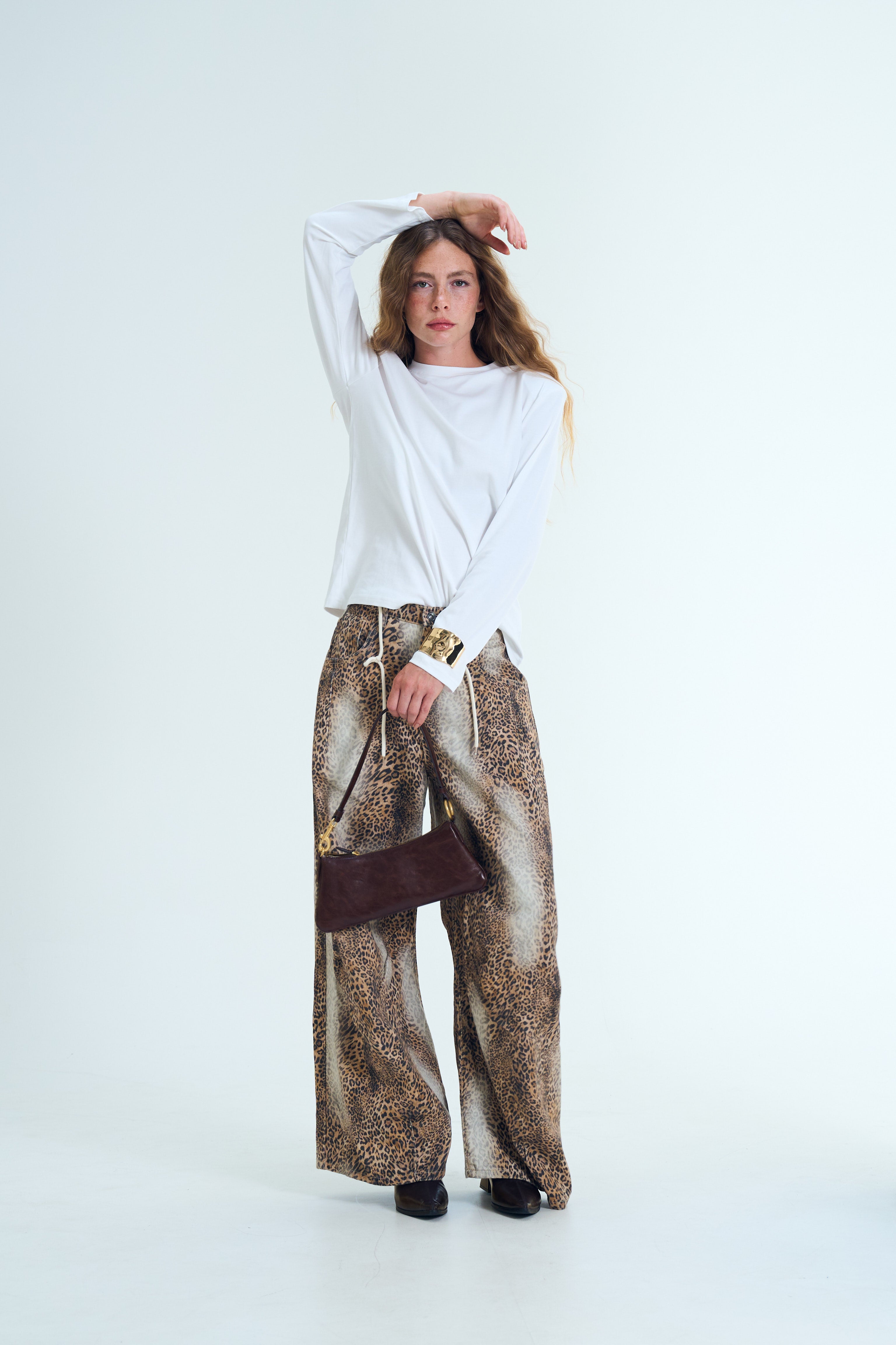 חולצת ליביה לבן