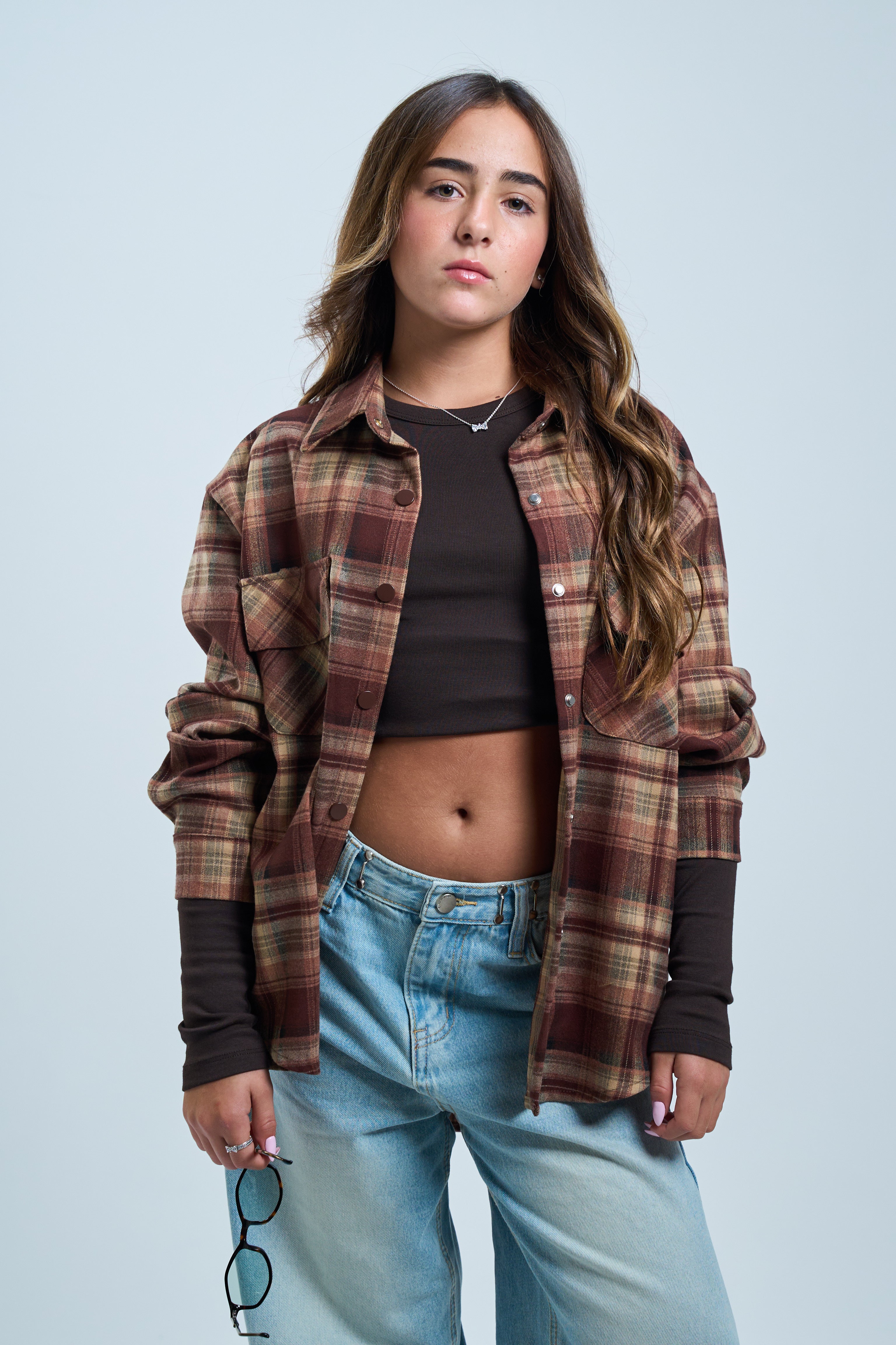 חולצת ליר חום