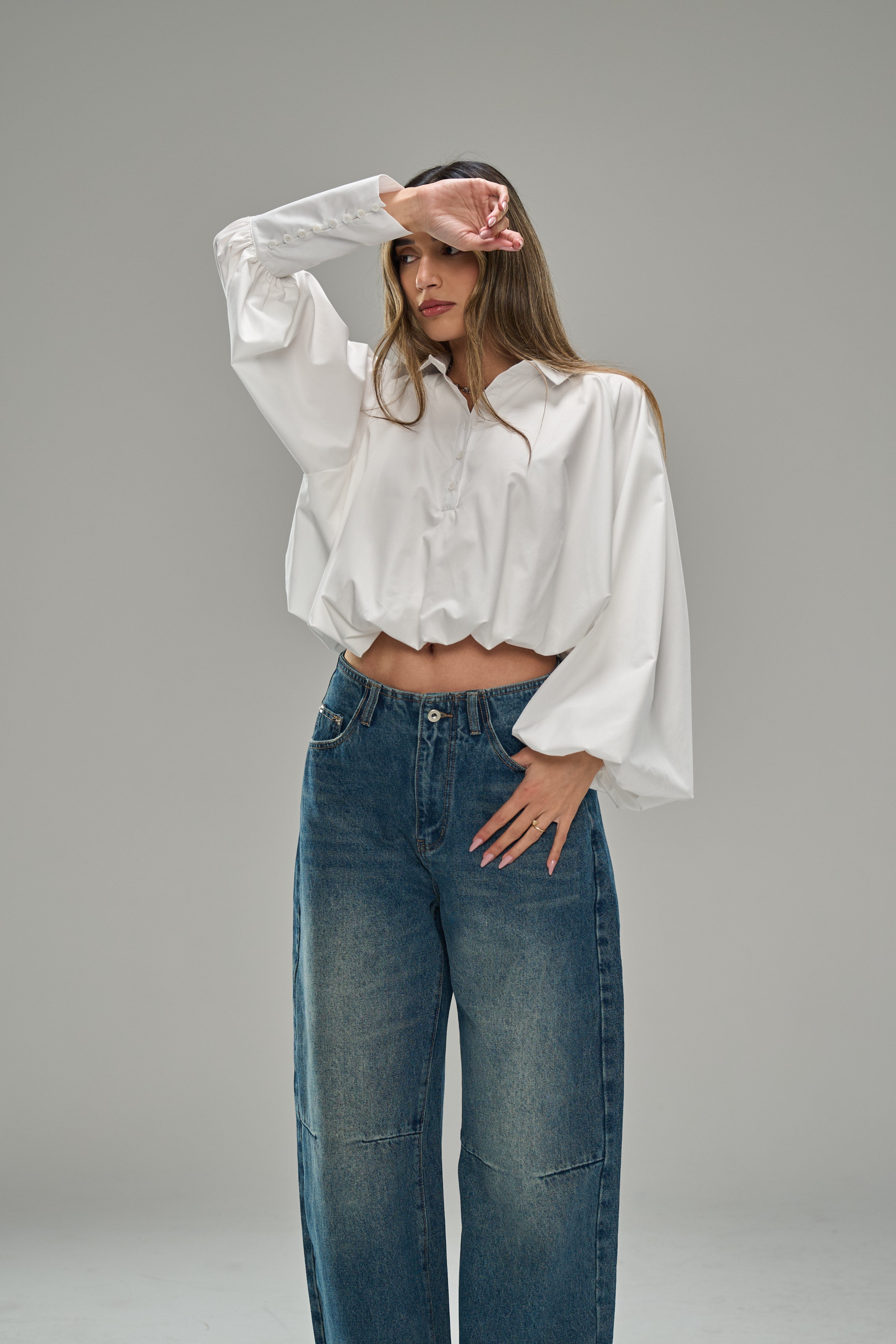 חולצת אודין לבן