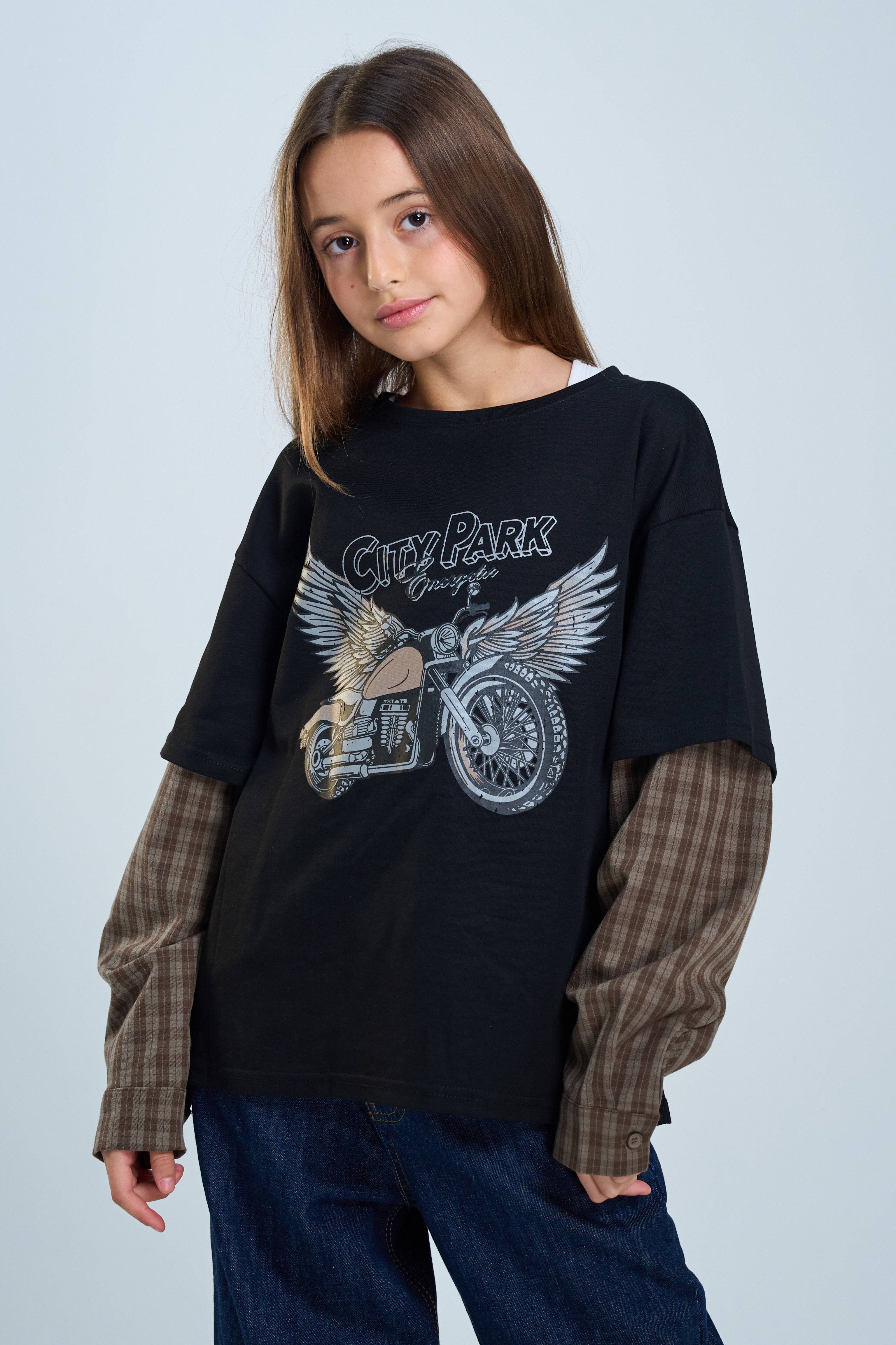 חולצת מיכאל שחור