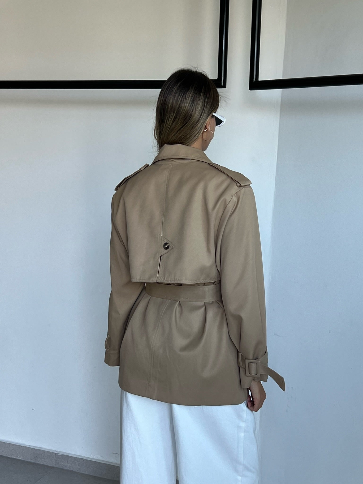 Camel quail coat