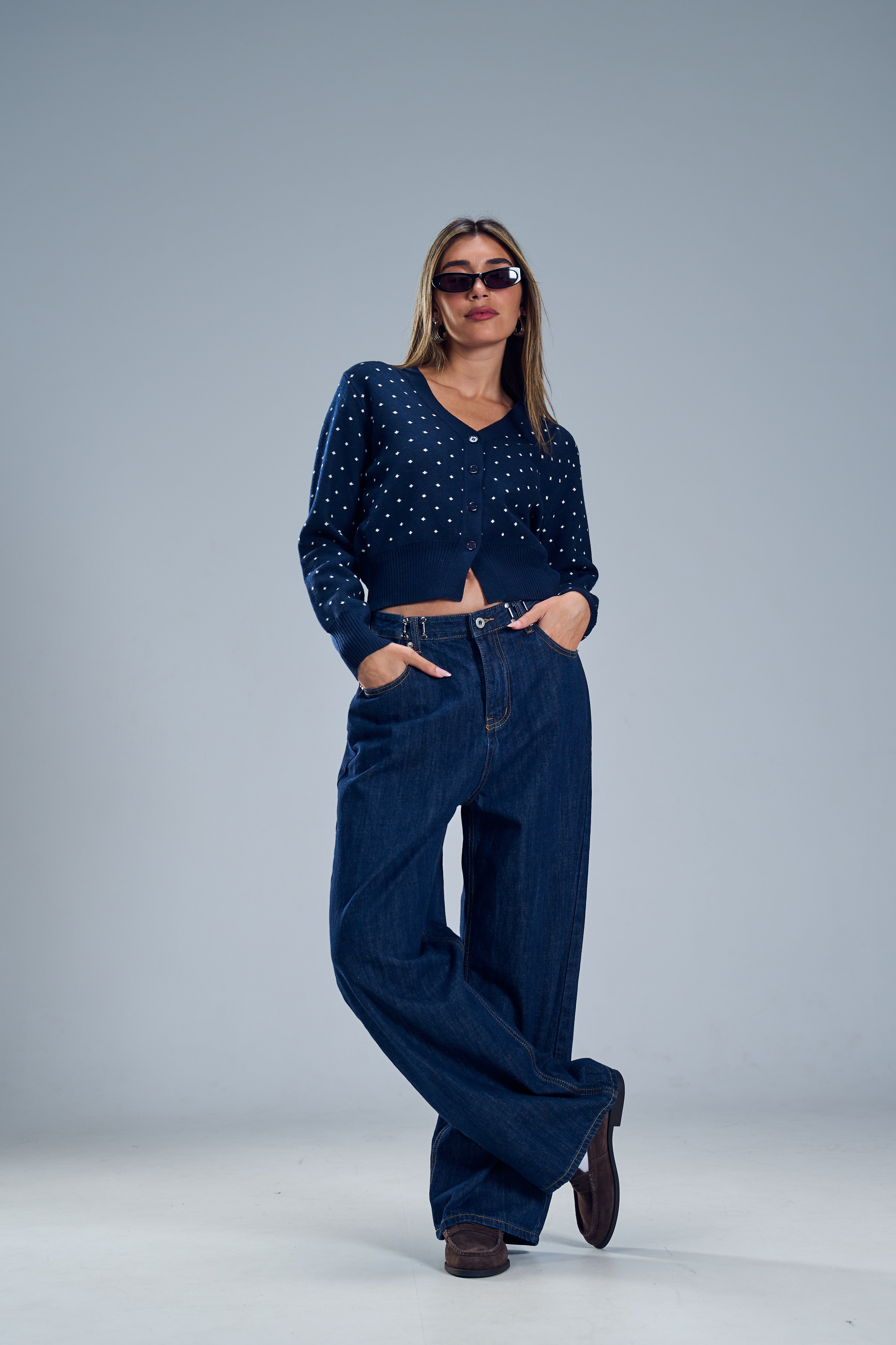 מכנס ג׳ינס לואי בלו ווש