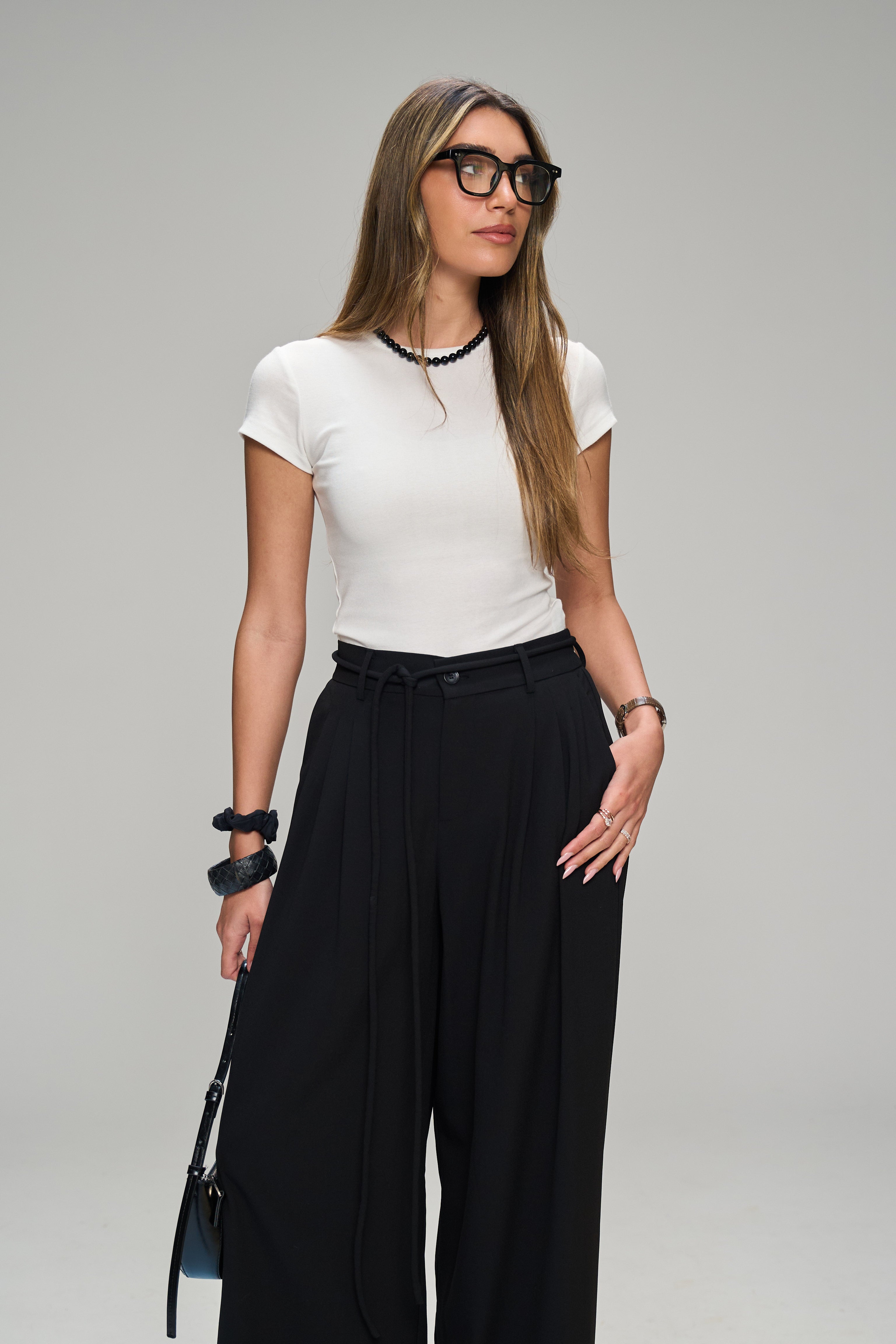 חולצת ריילי לבן