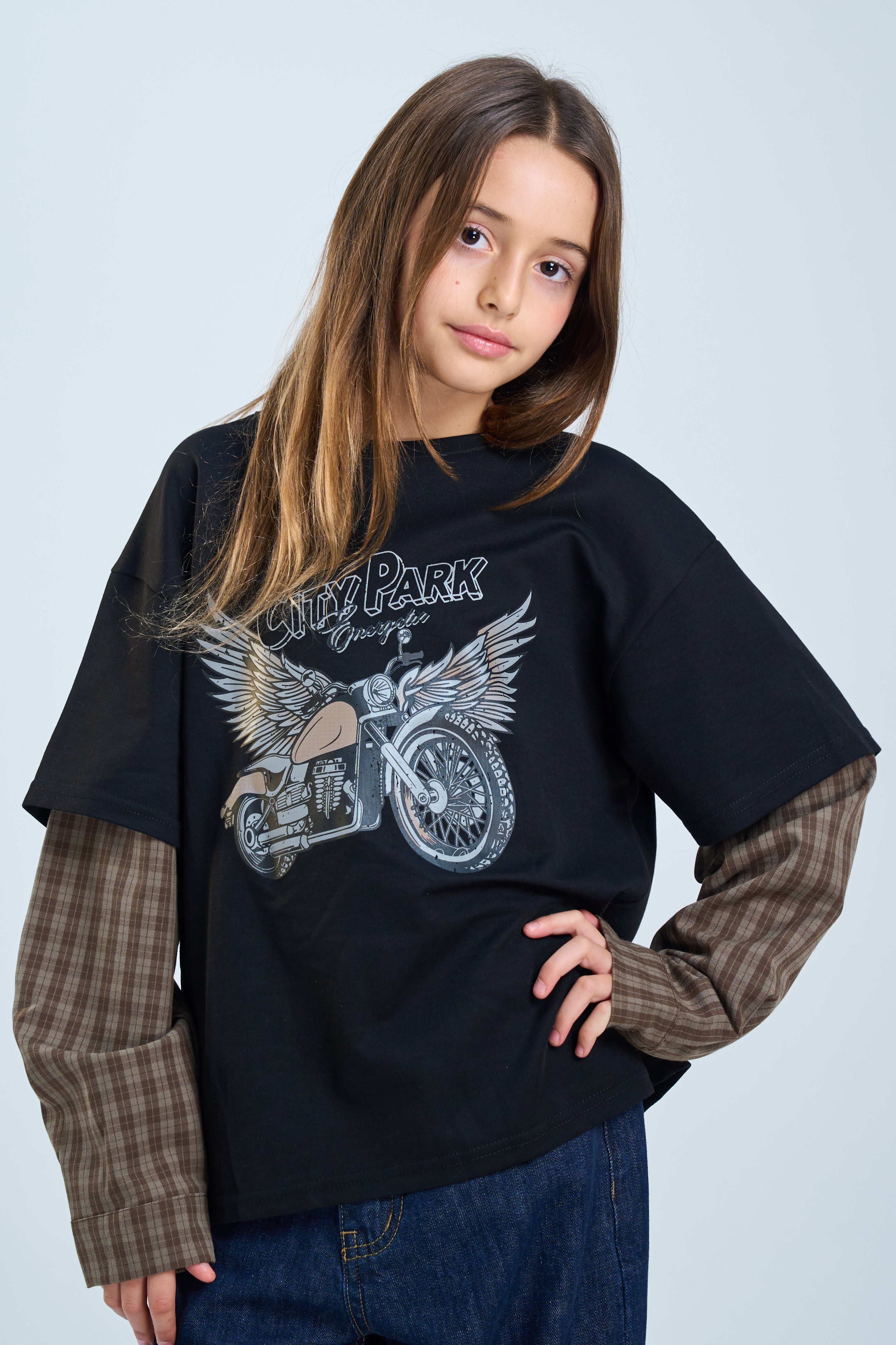 חולצת מיכאל שחור