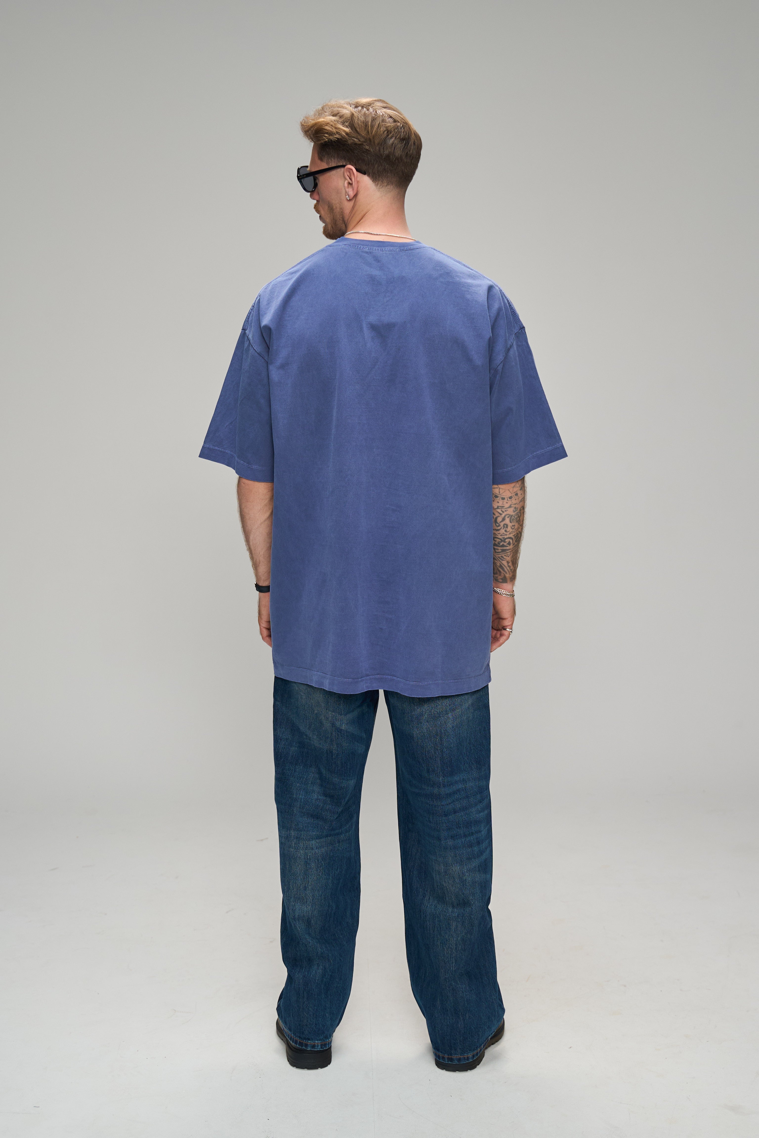 חולצת עומר כחול